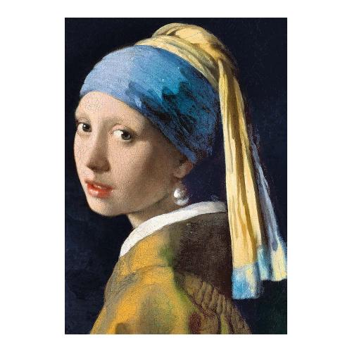 Trefl Puzzles Johannes Vermeer: Mädchen mit einem Perlenohrring - Art Collection Puzzle 1000 Teile