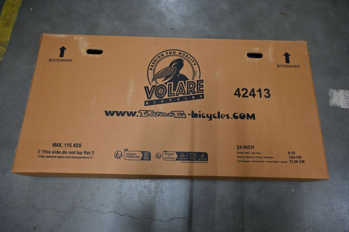 Volare Rocky Kinderfahrrad - 24 Zoll - Blau - 7 Gang für Jungen