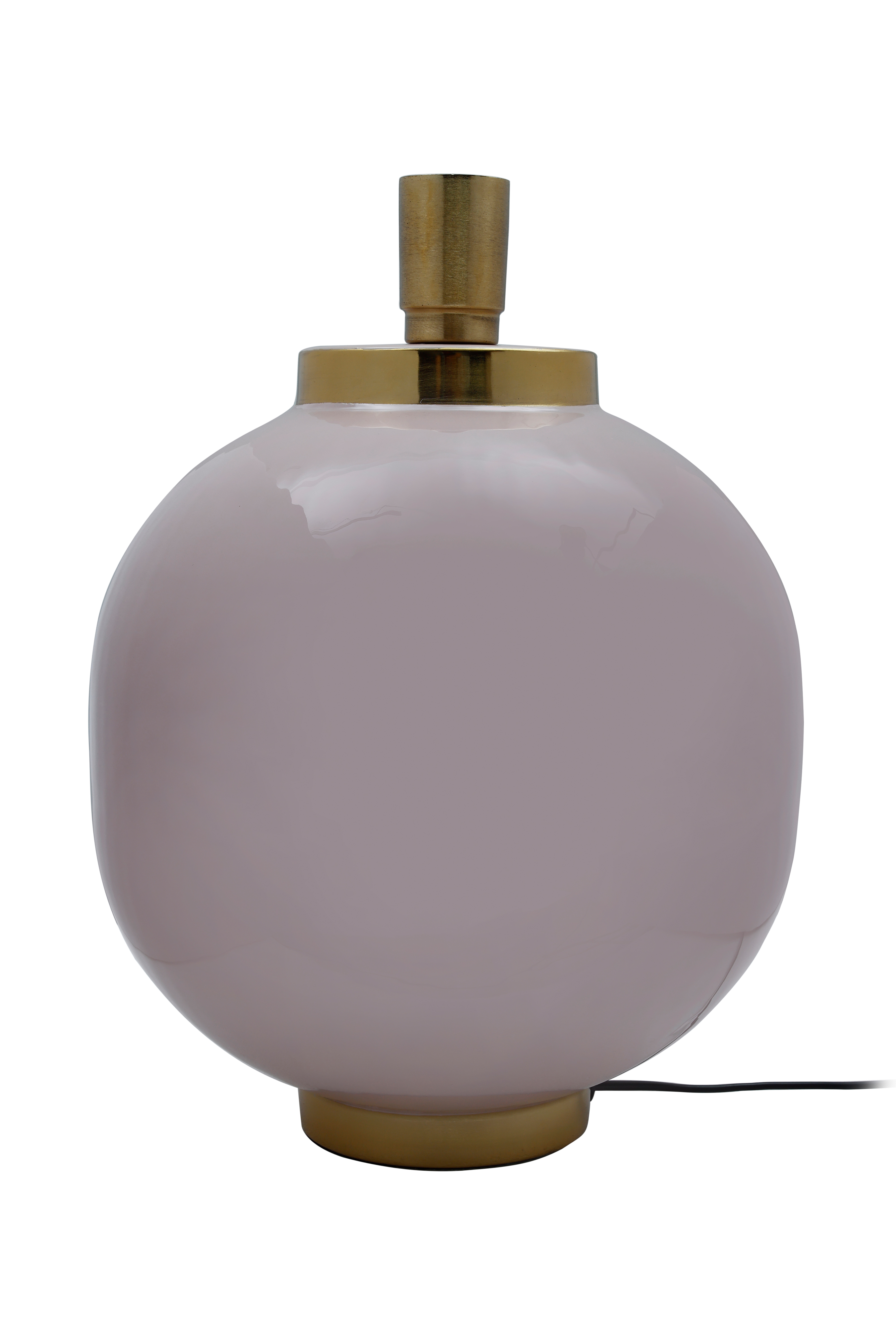 Leuchten Tischlampe Art Deco 125 Altrosa / Gold