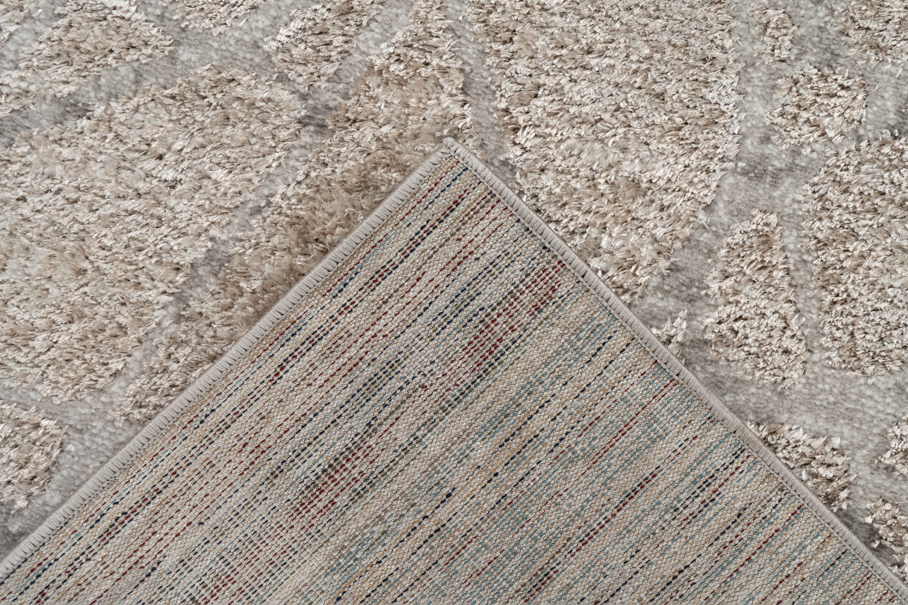 Teppich Catcher 125 Silber / Beige 120 x 170 cm
