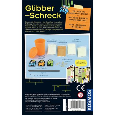 Kosmos Bastel- & Kreativspielzeug Kosmos 657970 - Glibber-Schreck