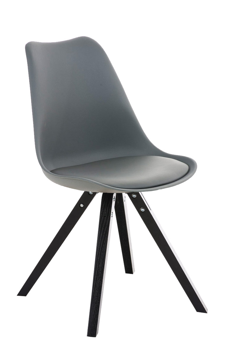 Stuhl Pegleg Square schwarz