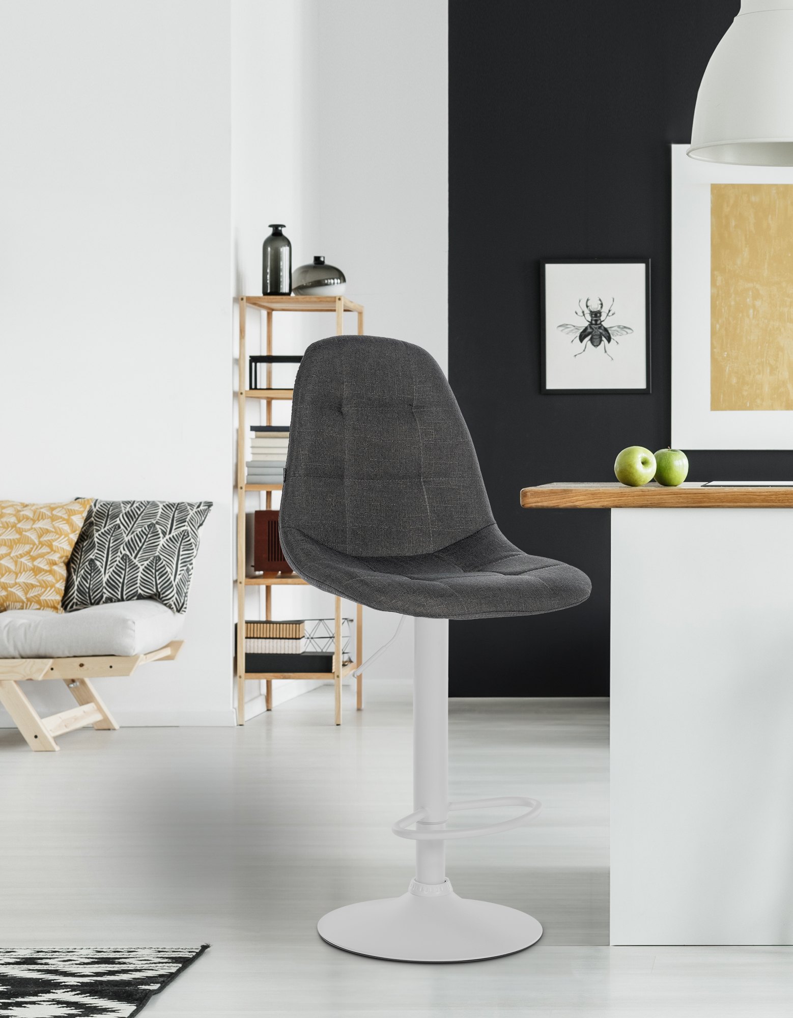 Barhocker Elmore Stoff W