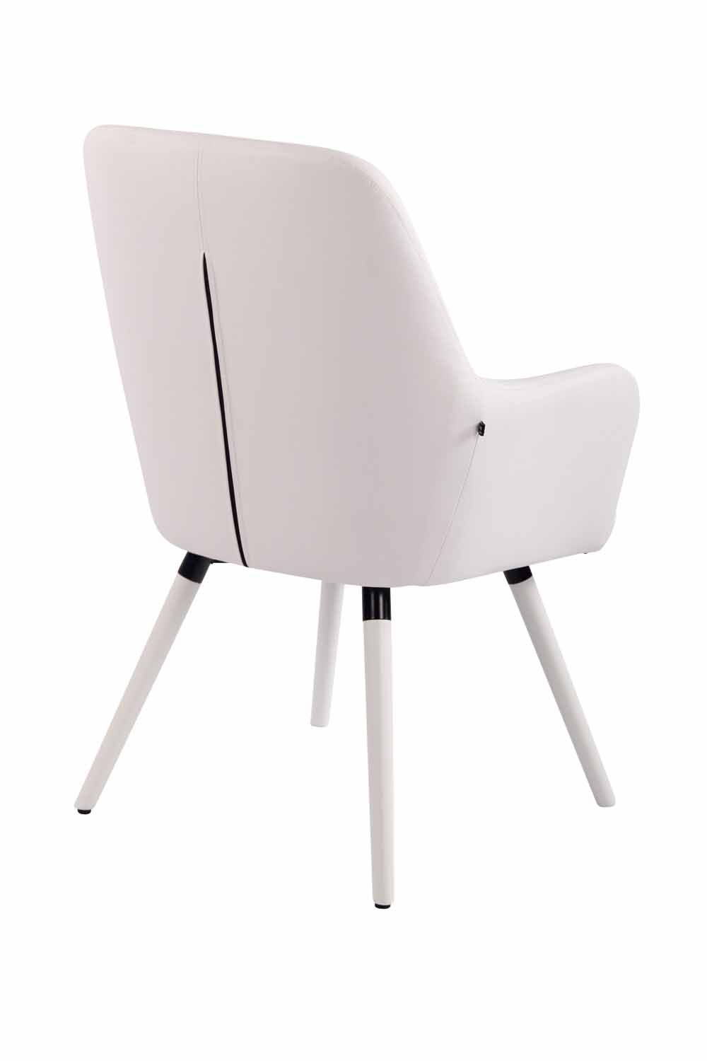 Lounger Aarhus Kunstleder weiß