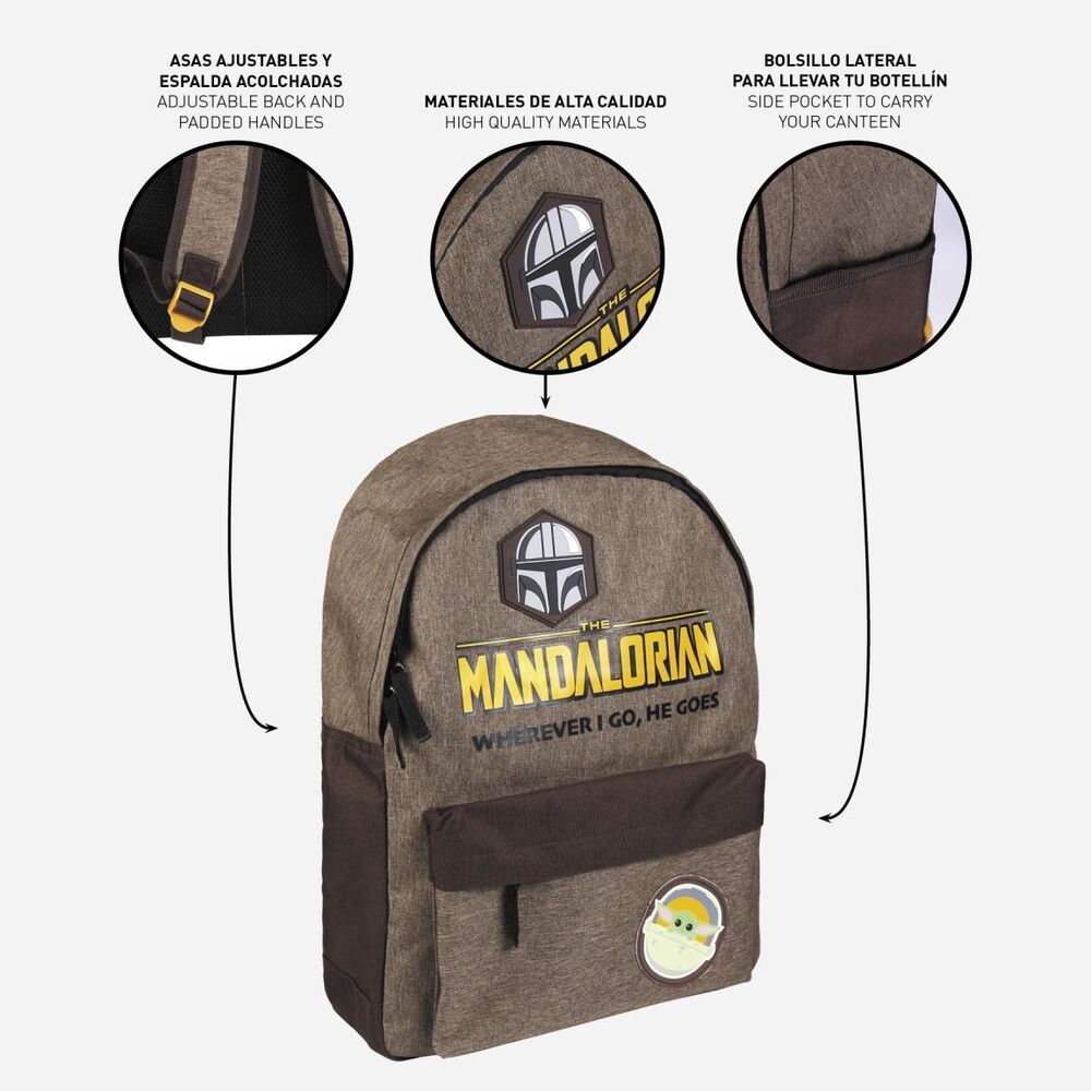 Cerda Rucksäcke & Taschen Star Wars: The Mandalorian Yoda - Rucksack 44cm