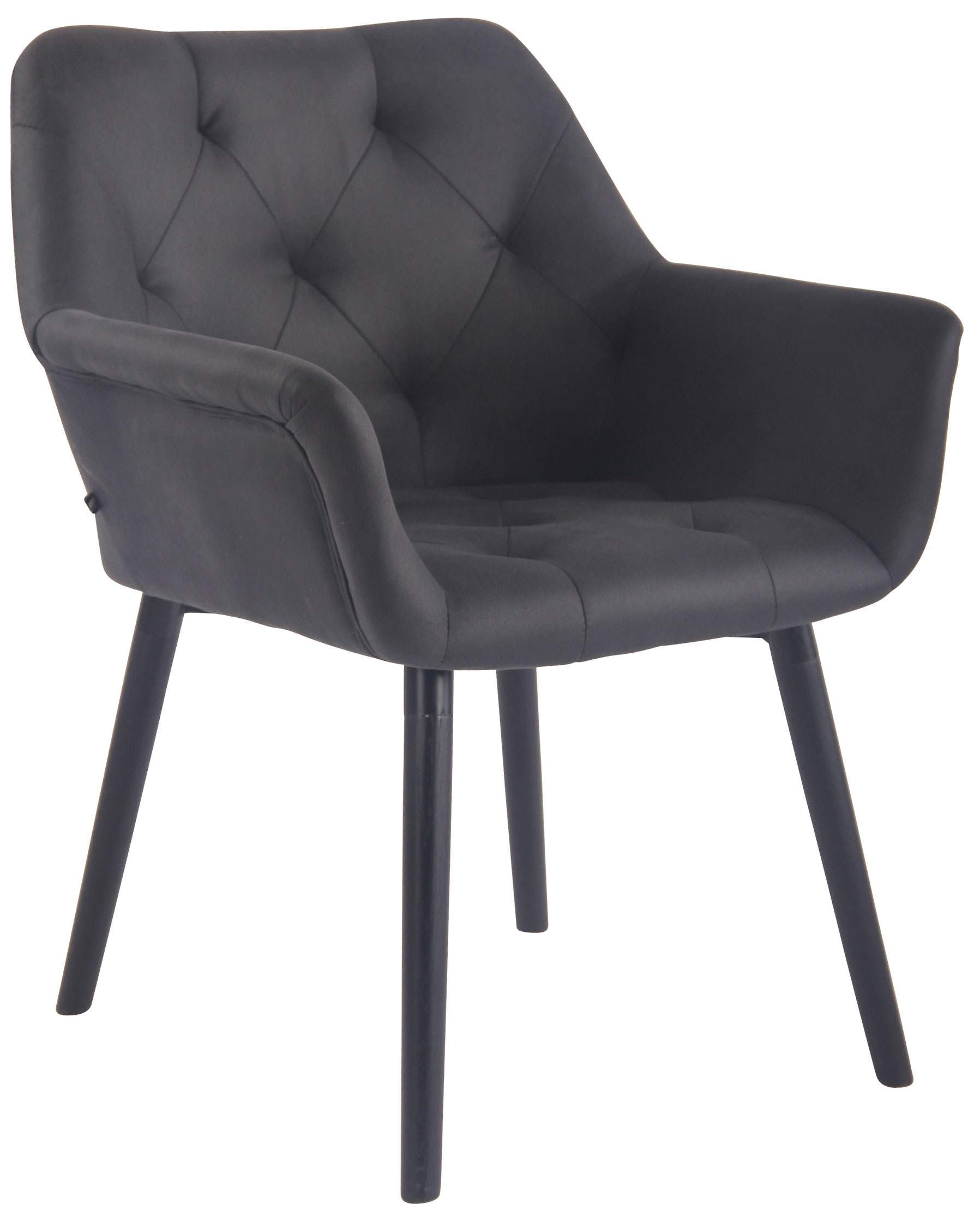Esszimmerstuhl Cassidy Vintage Kunstleder schwarz