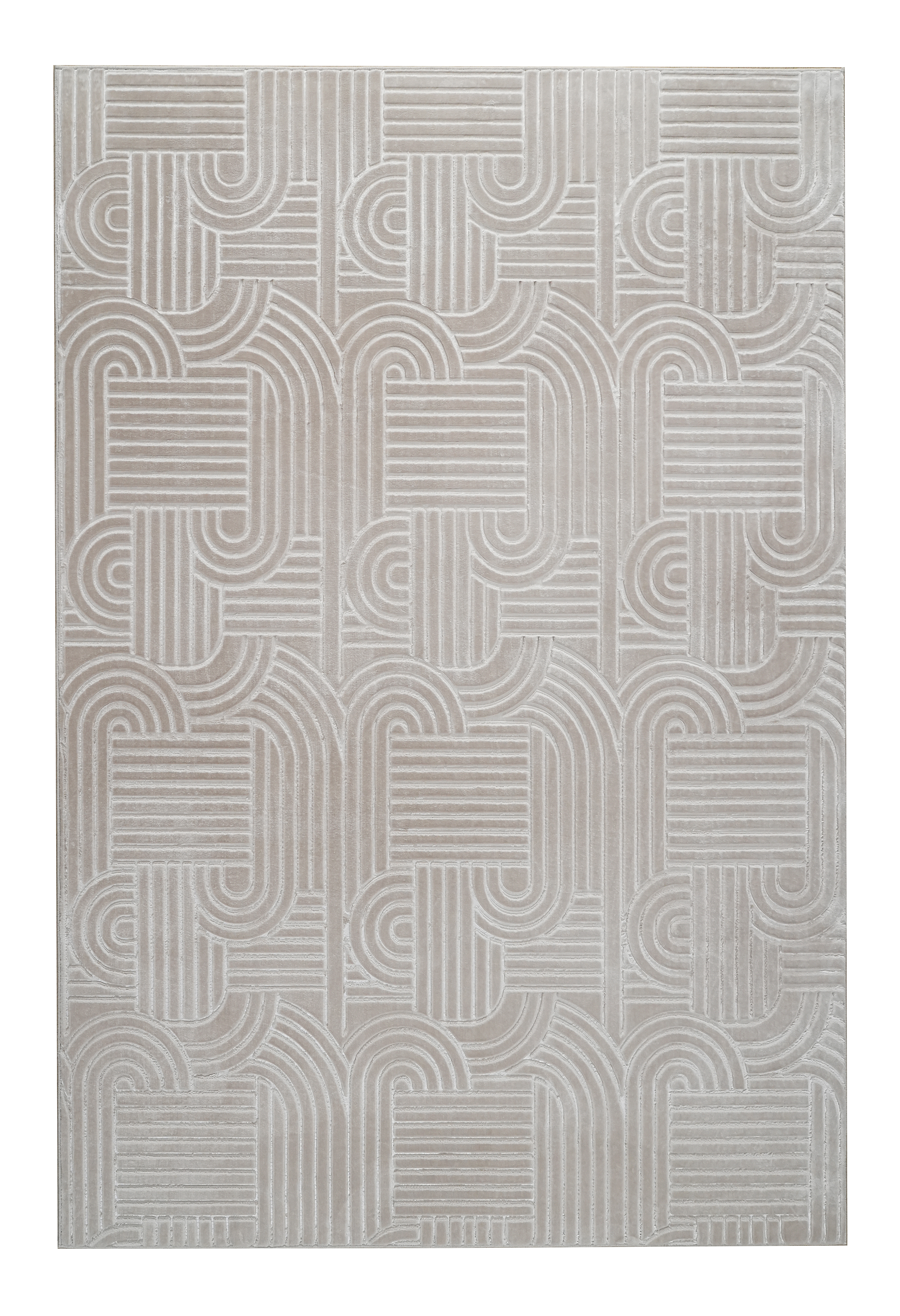 Teppich Calma 125 Beige 160 x 220 cm