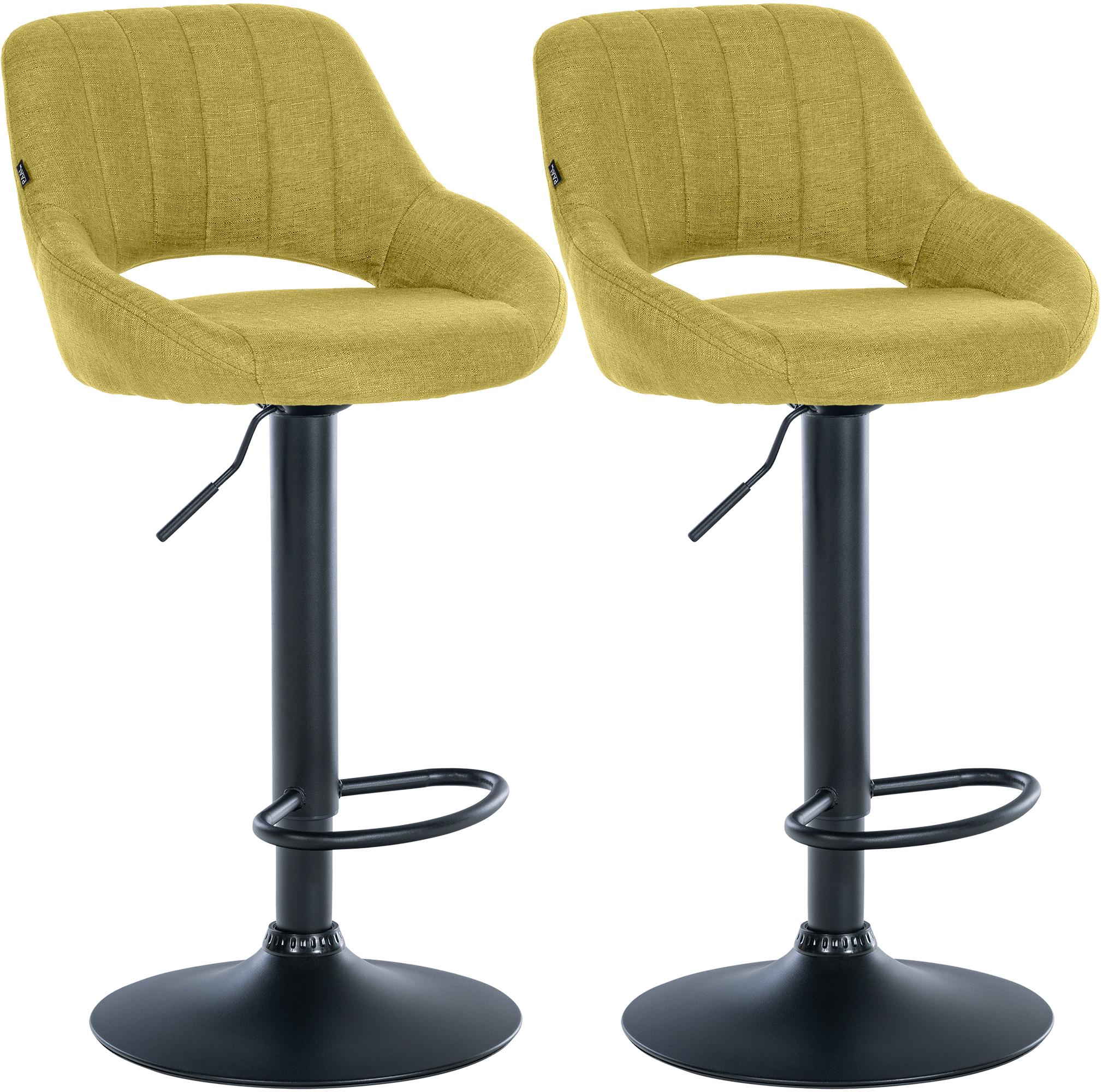 2er Set Barhocker Milet Stoff B
