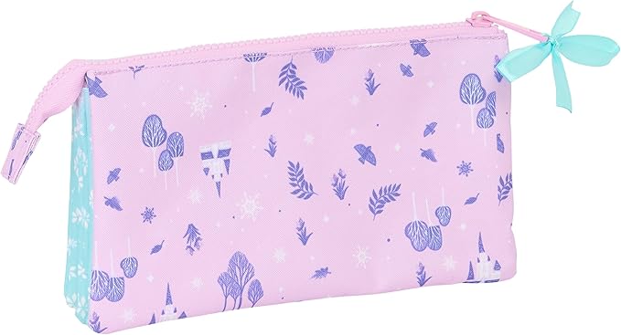 SAFTA Eiskönigin Frozen / Die Eiskönigin - "Cool Days" Mäppchen mit 3 Fächern - 22 cm