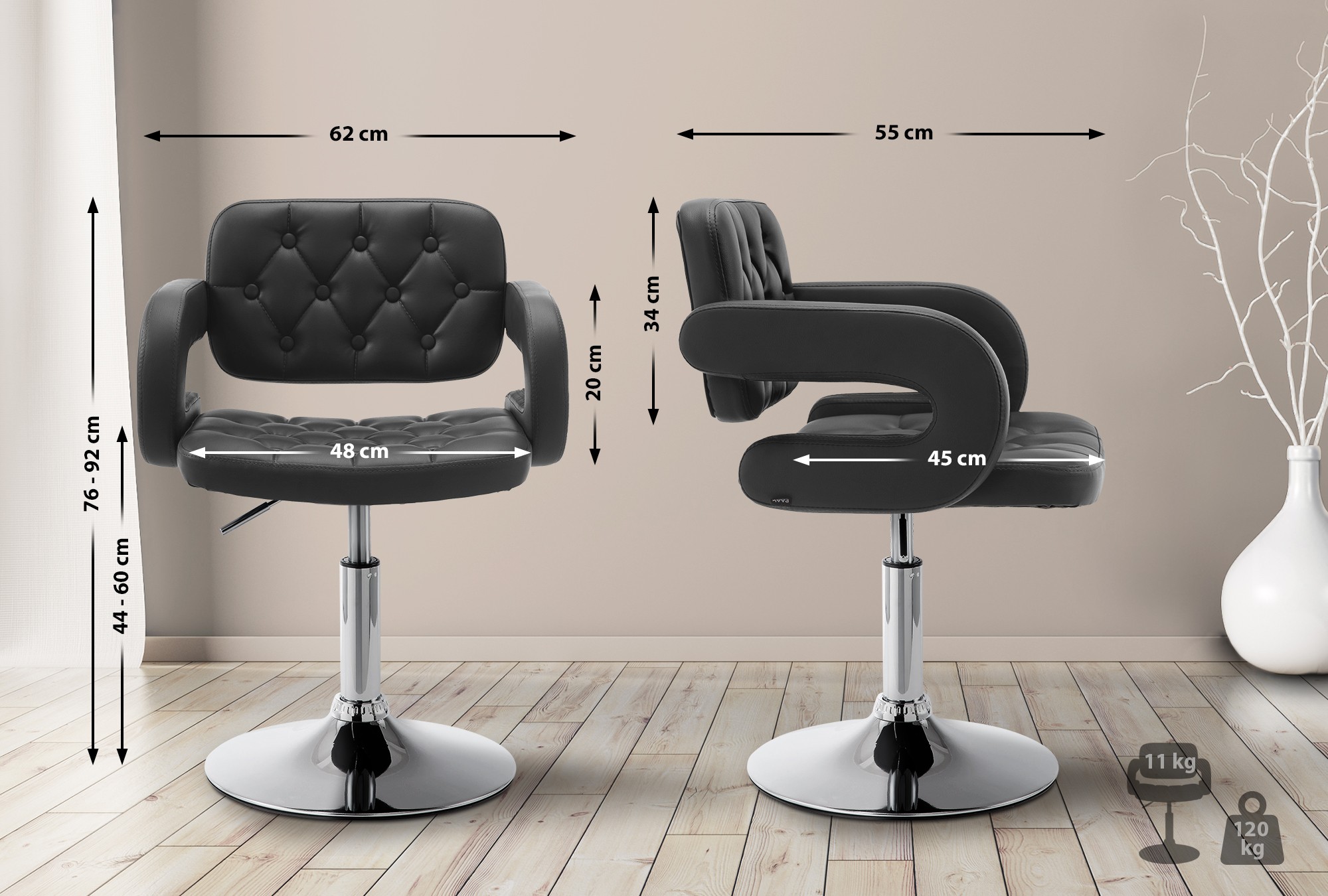 Lounger Dublin Kunstleder