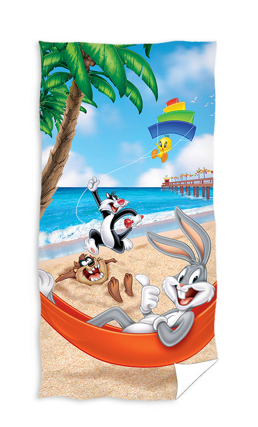 Carbotex Verschiedene Lizenzen Looney Tunes - Badehandtuch 70x140cm