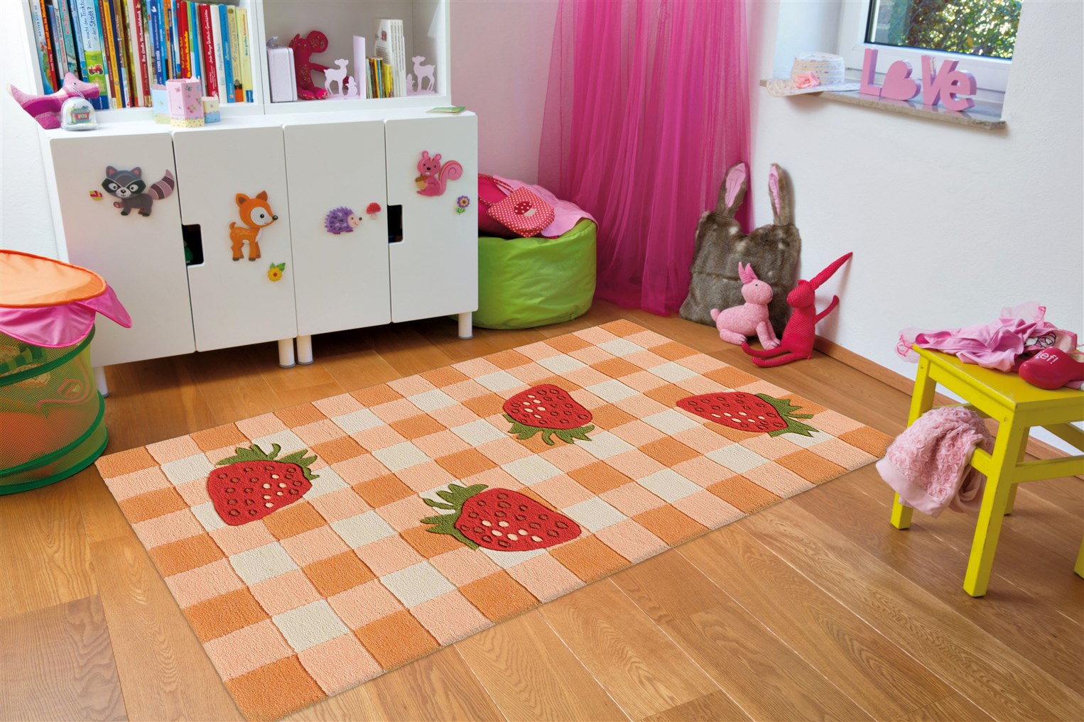 Teppich Joy 996 Rot 70cm x 140cm