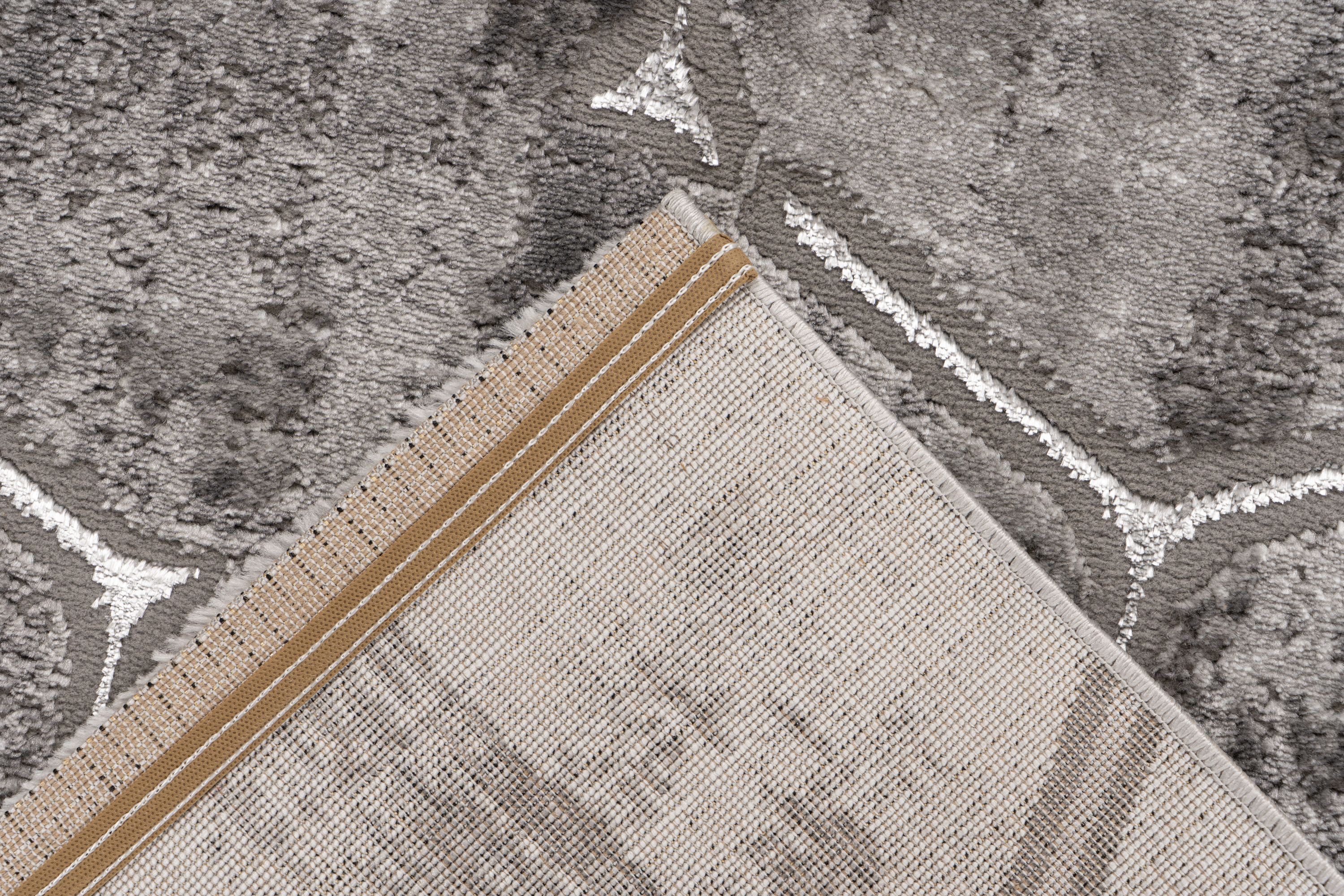 Teppich Mineral 525 Silber 120 x 170 cm