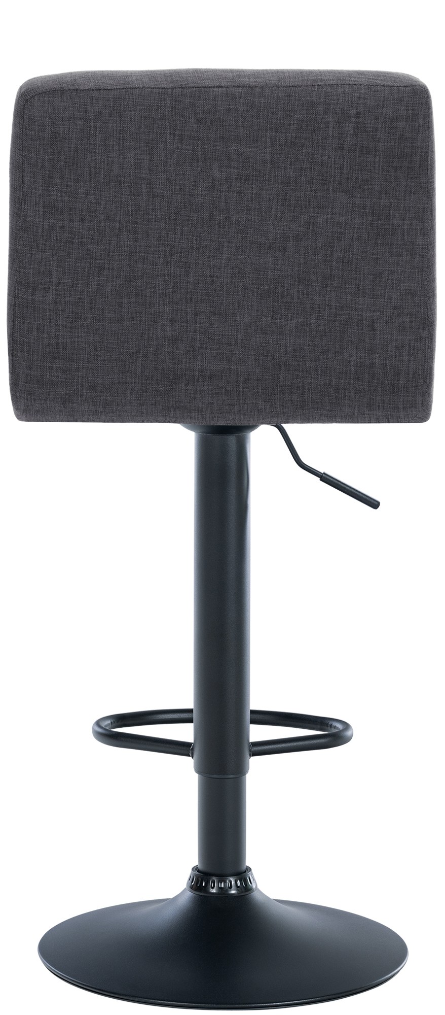 2er Set Barhocker Calma Stoff schwarz