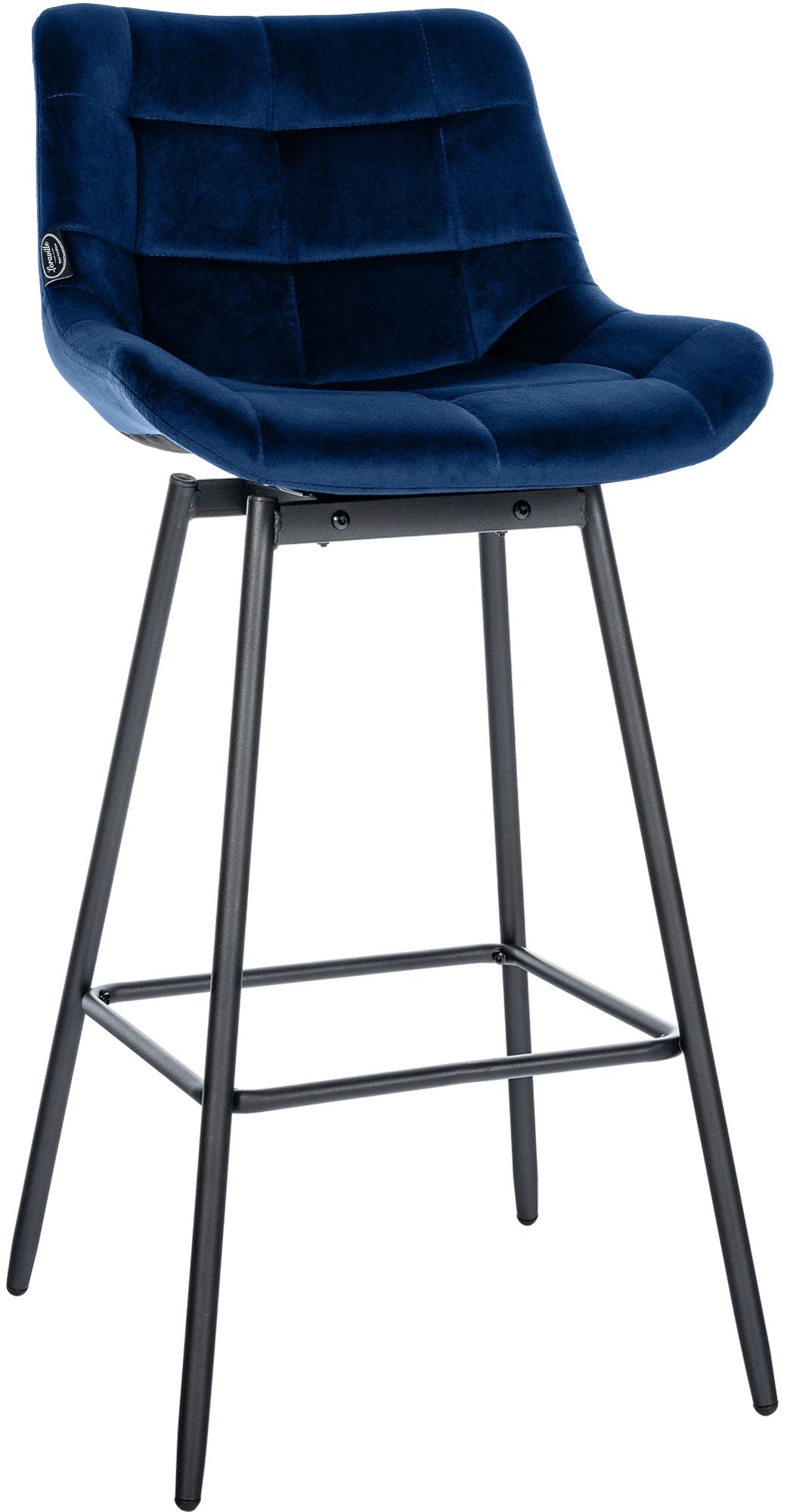Barhocker Weston Schwenkbar Samt