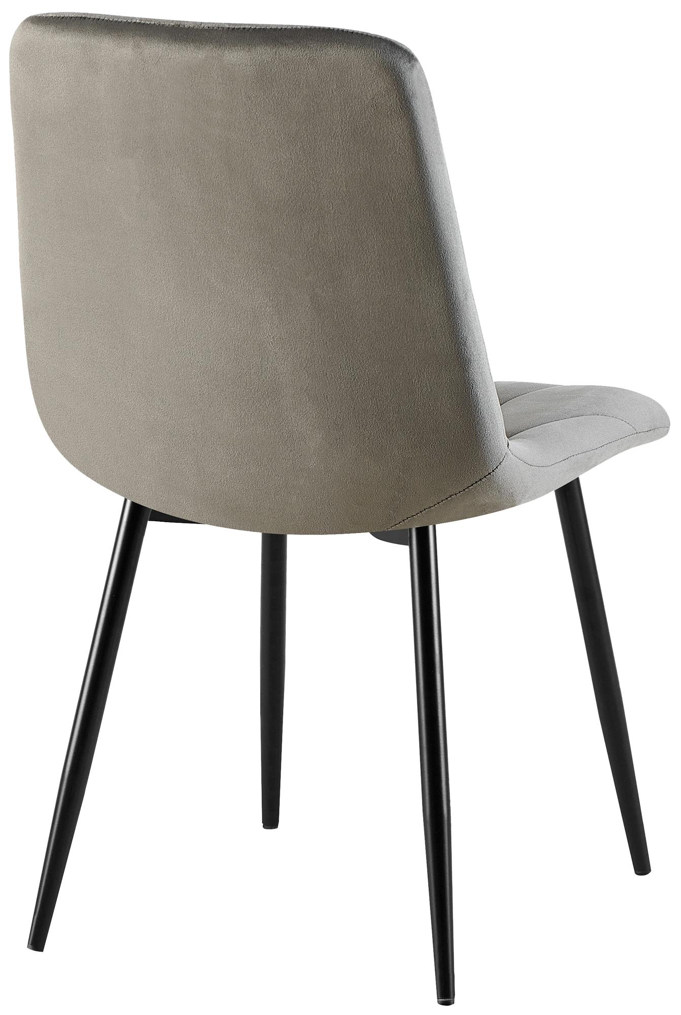 2er Set Esszimmerstuhl Clairton Samt