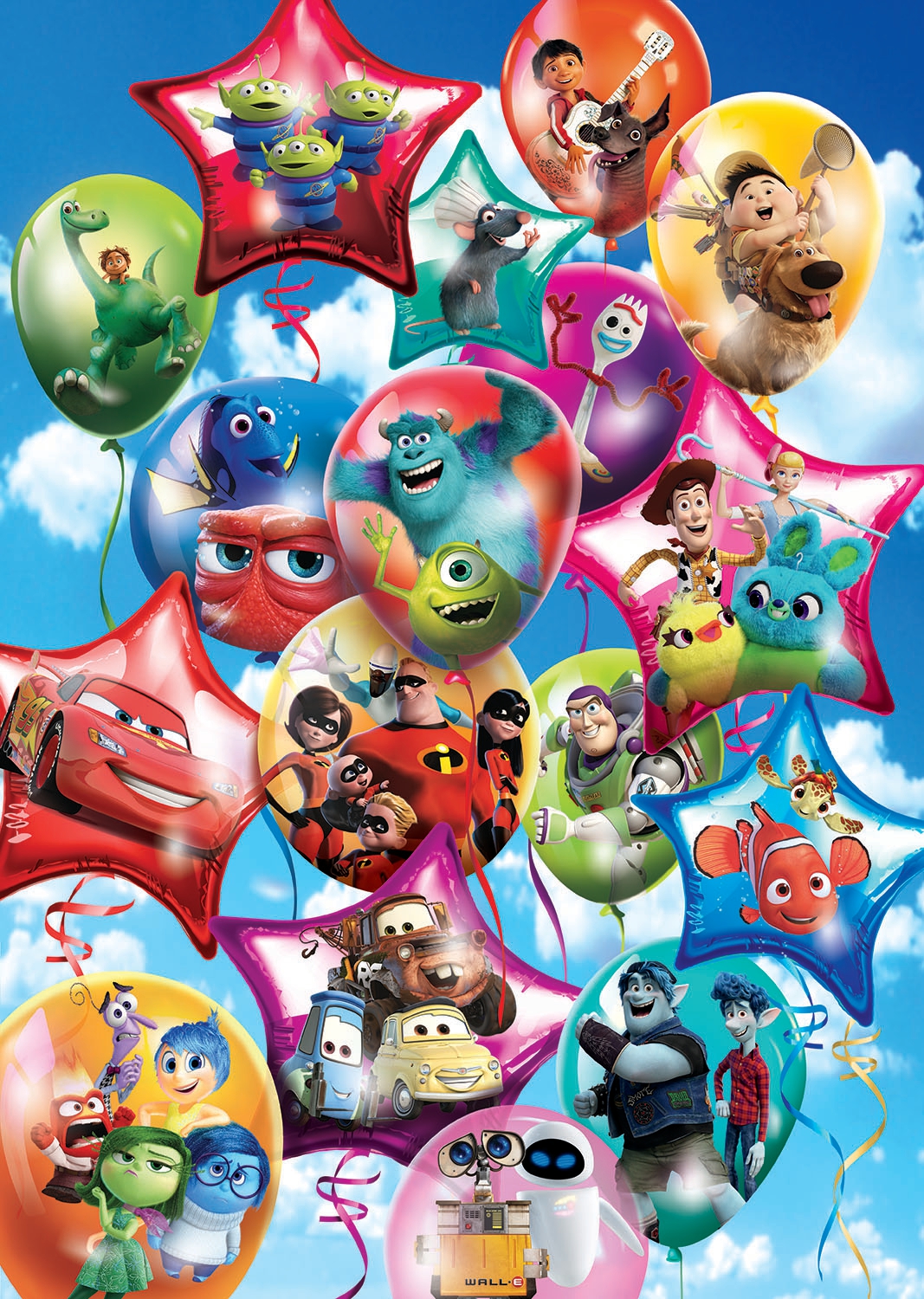 Clementoni Puzzles Clementoni 25717 - 104 Teile Puzzle - Pixar Party