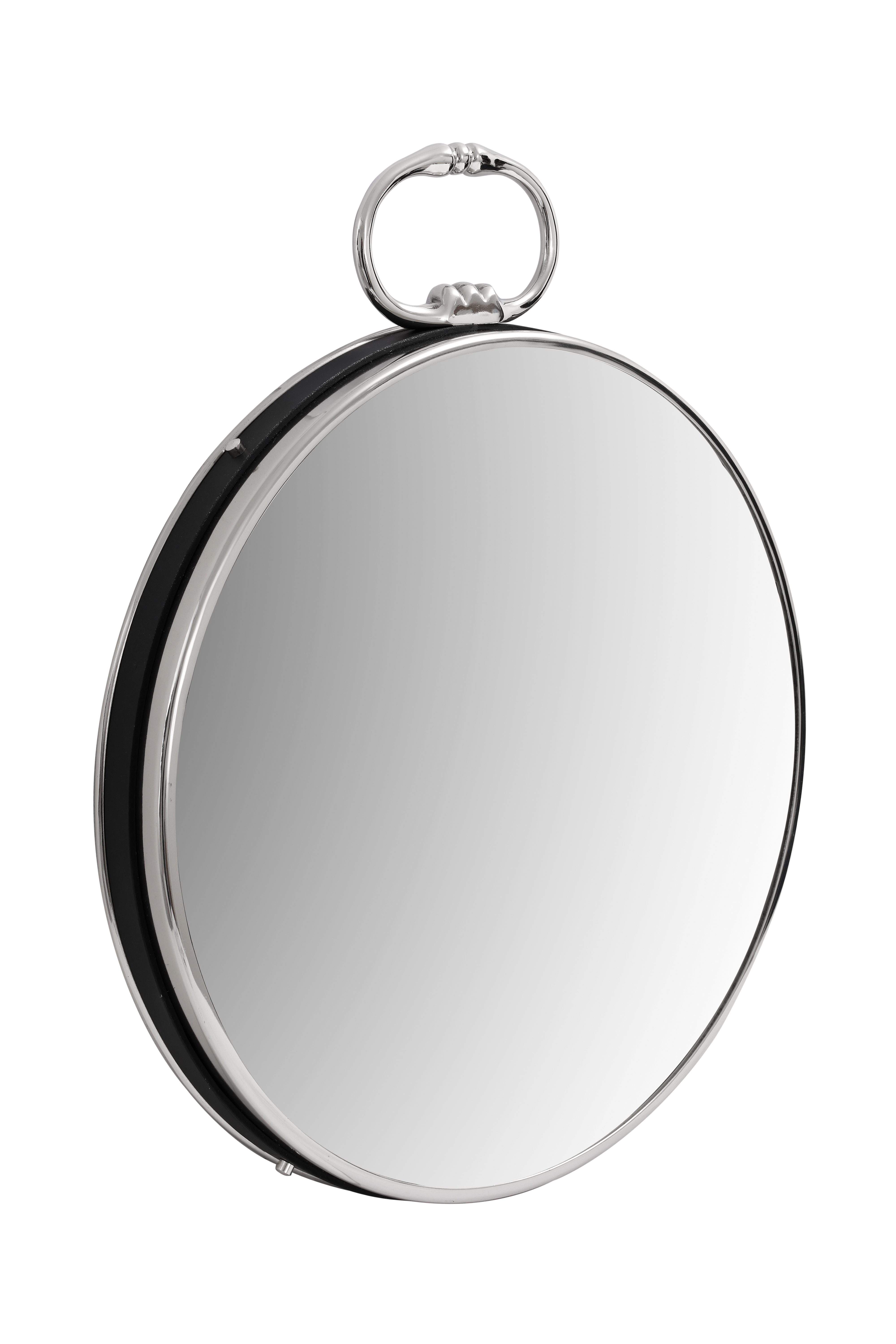Spiegel Wandspiegel Eleganca 425 Silber / Schwarz