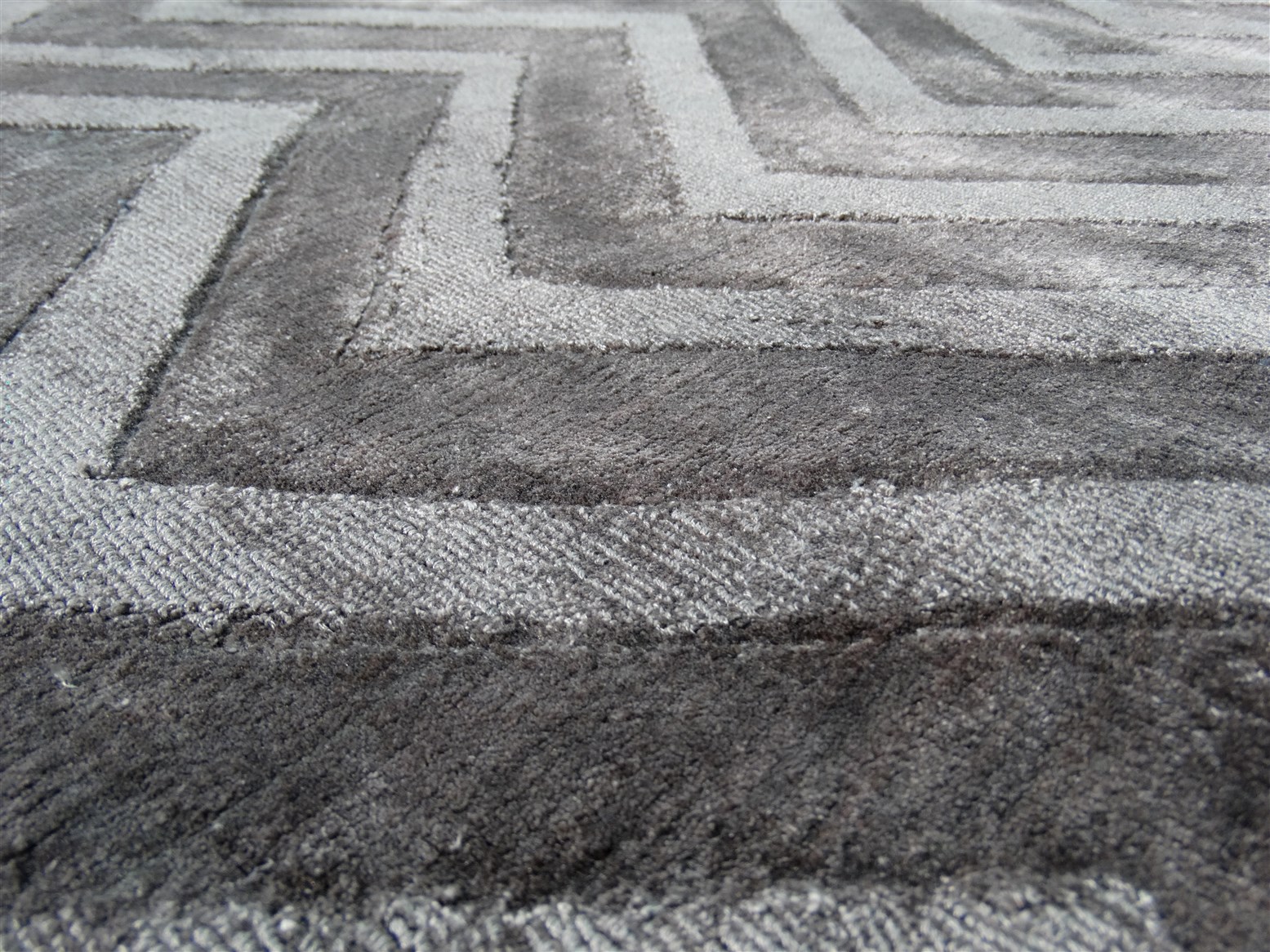 Teppich Luxury 410 Grau / Anthrazit 160cm x 230cm