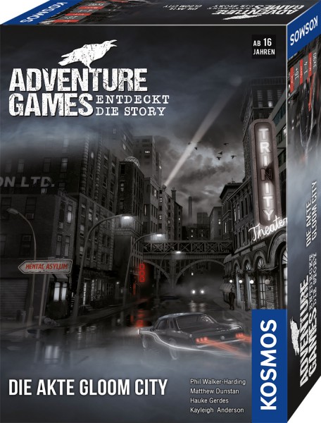 Kosmos Brettspiele & Gesellschaftsspiele Kosmos 695200 - Adventure Games - Die Akte Gloom City