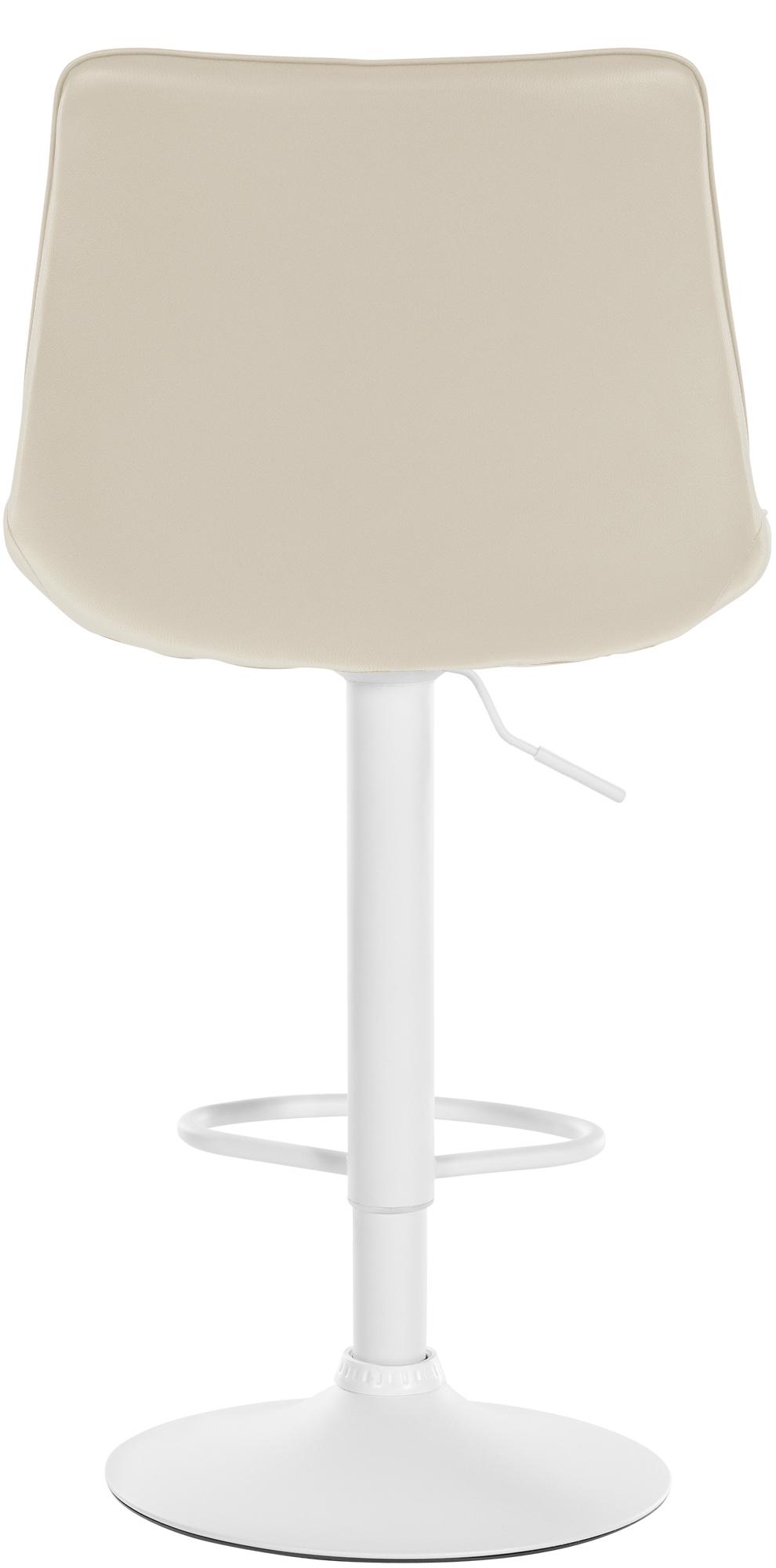 2er Set Barhocker Toni Kunstleder weiß