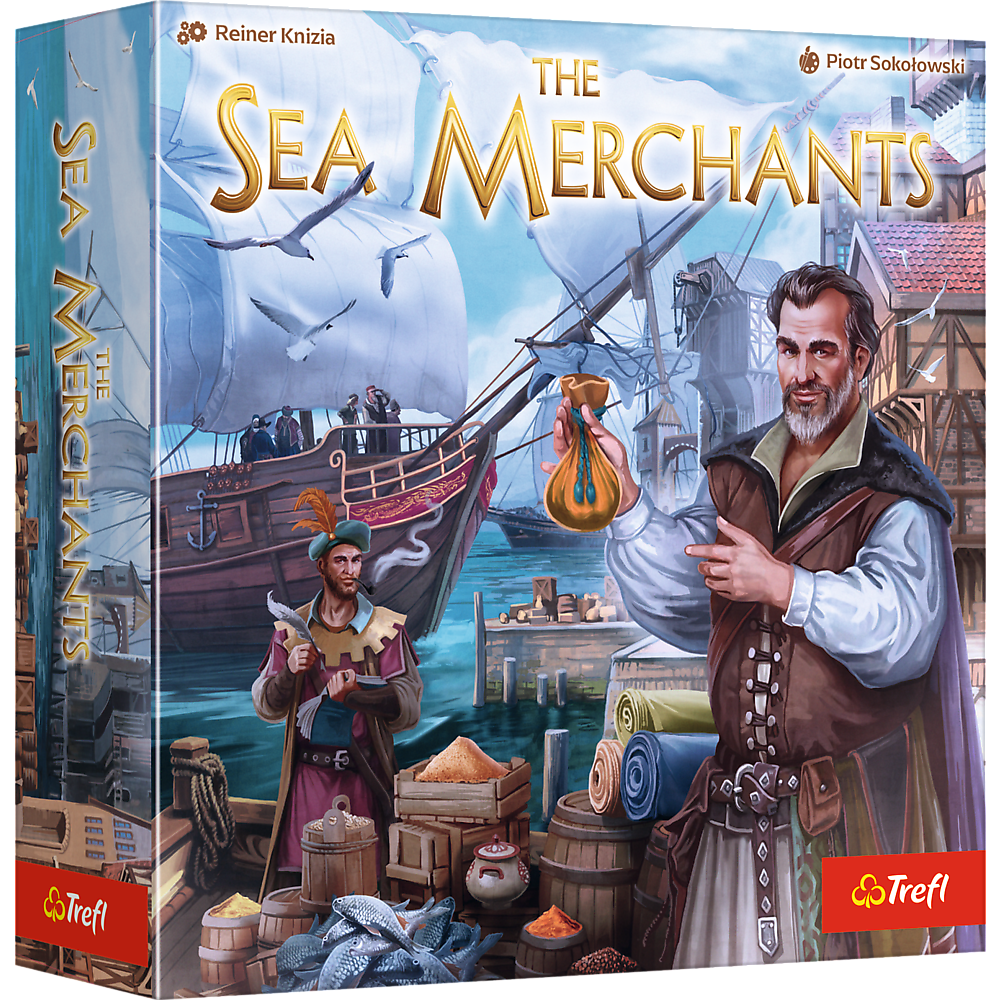 Trefl Brettspiele & Gesellschaftsspiele The Sea Merchants - Gesellschaftsspiel