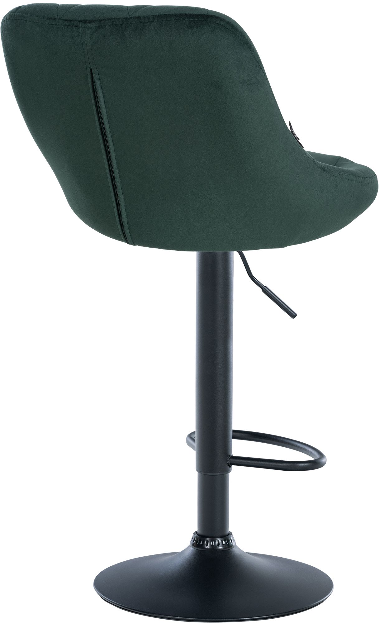 Barhocker Lazio Samt schwarz