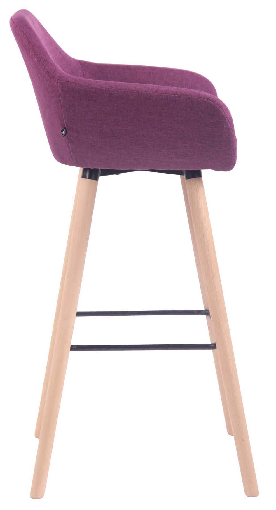 2er Set Barhocker Adelaide natura