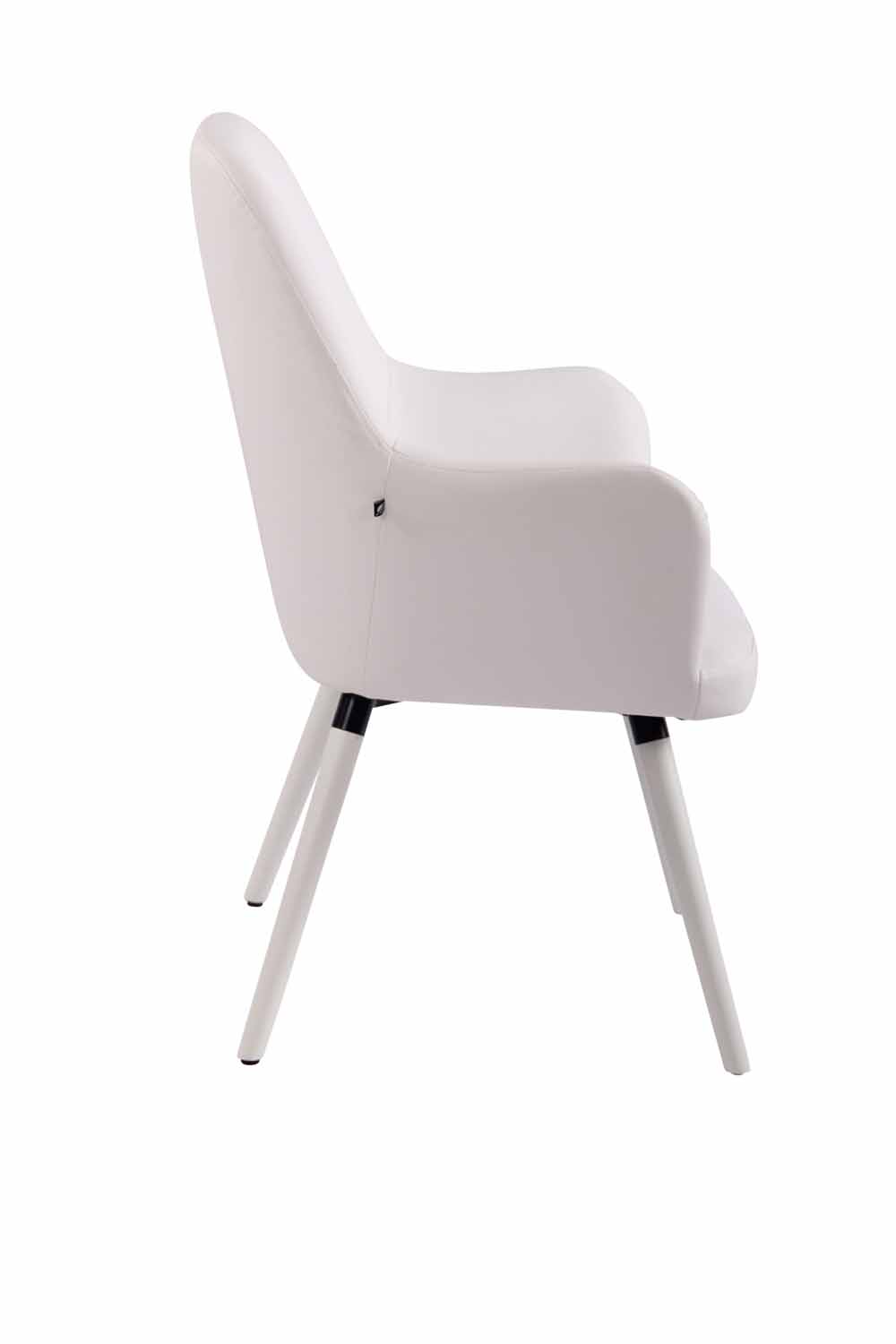 Lounger Aarhus Kunstleder weiß