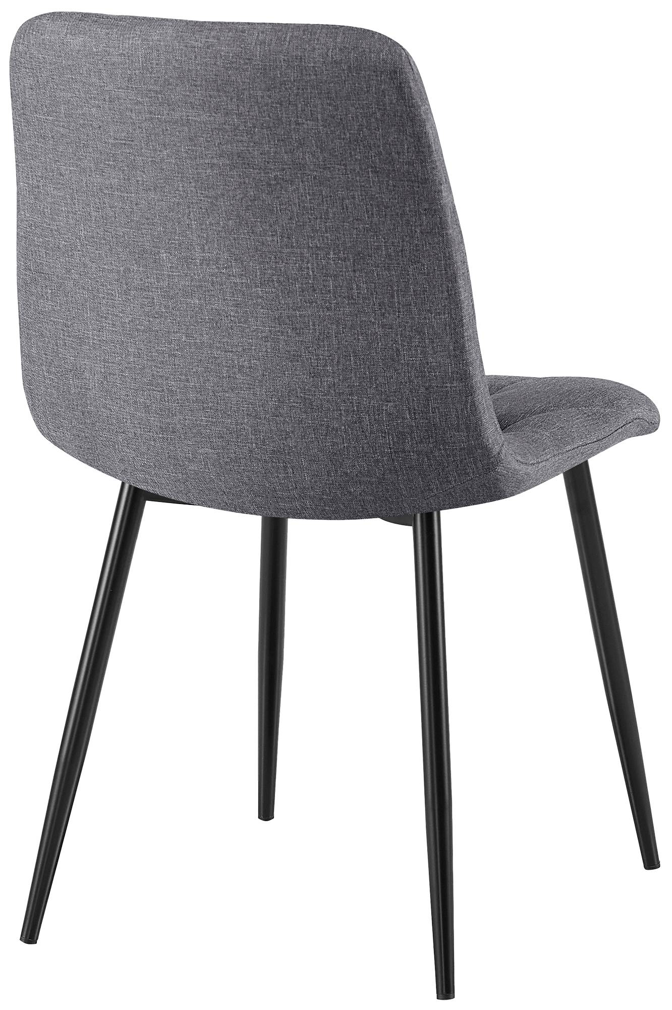 2er Set Esszimmerstuhl Clairton Stoff