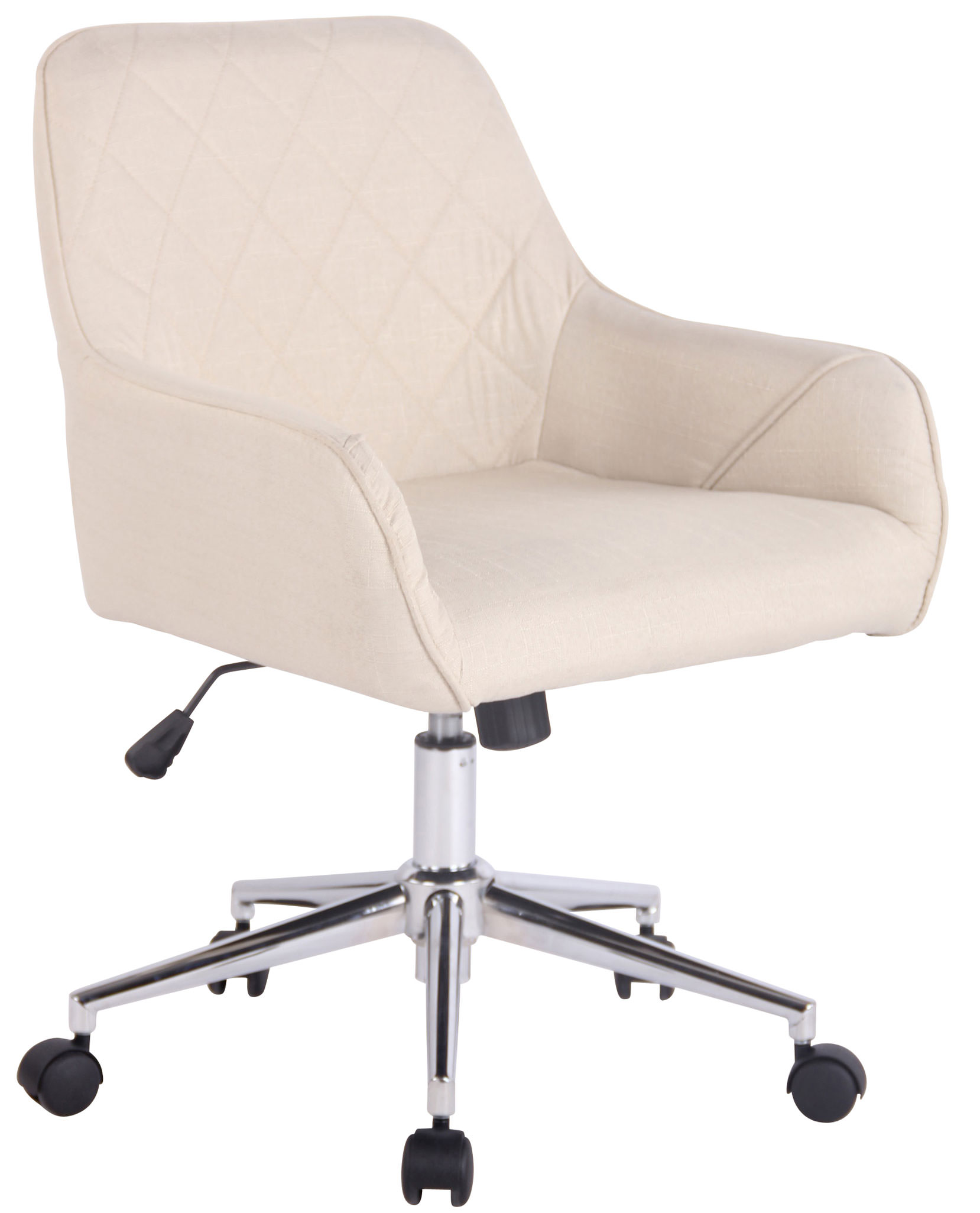 Bürostuhl Wellington Stoff chrom