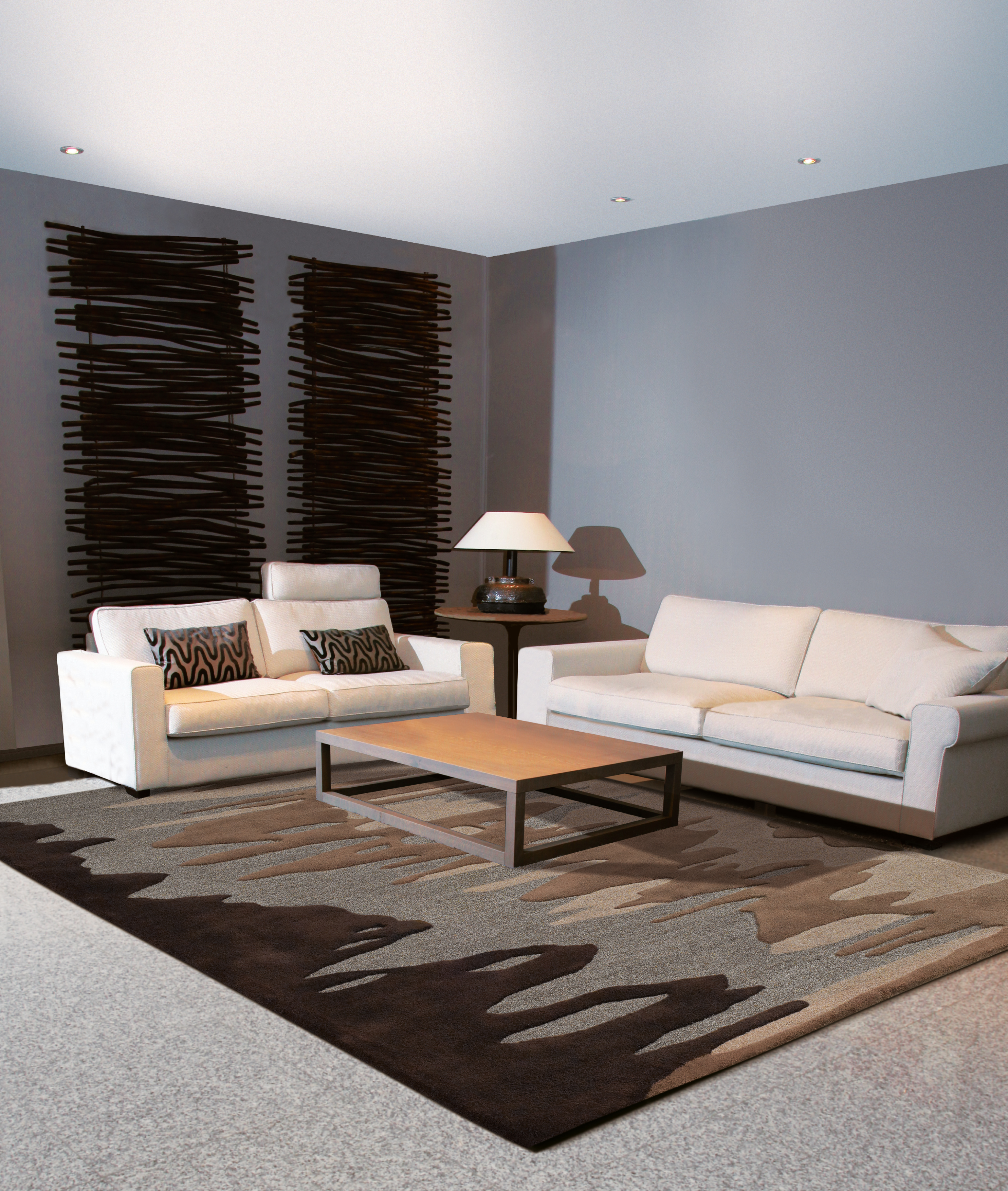 Teppich Spirit 7104 Braun 90cm x 160cm