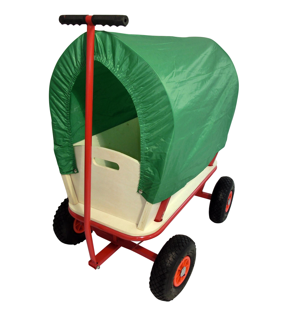 Bollerwagen mit Dach