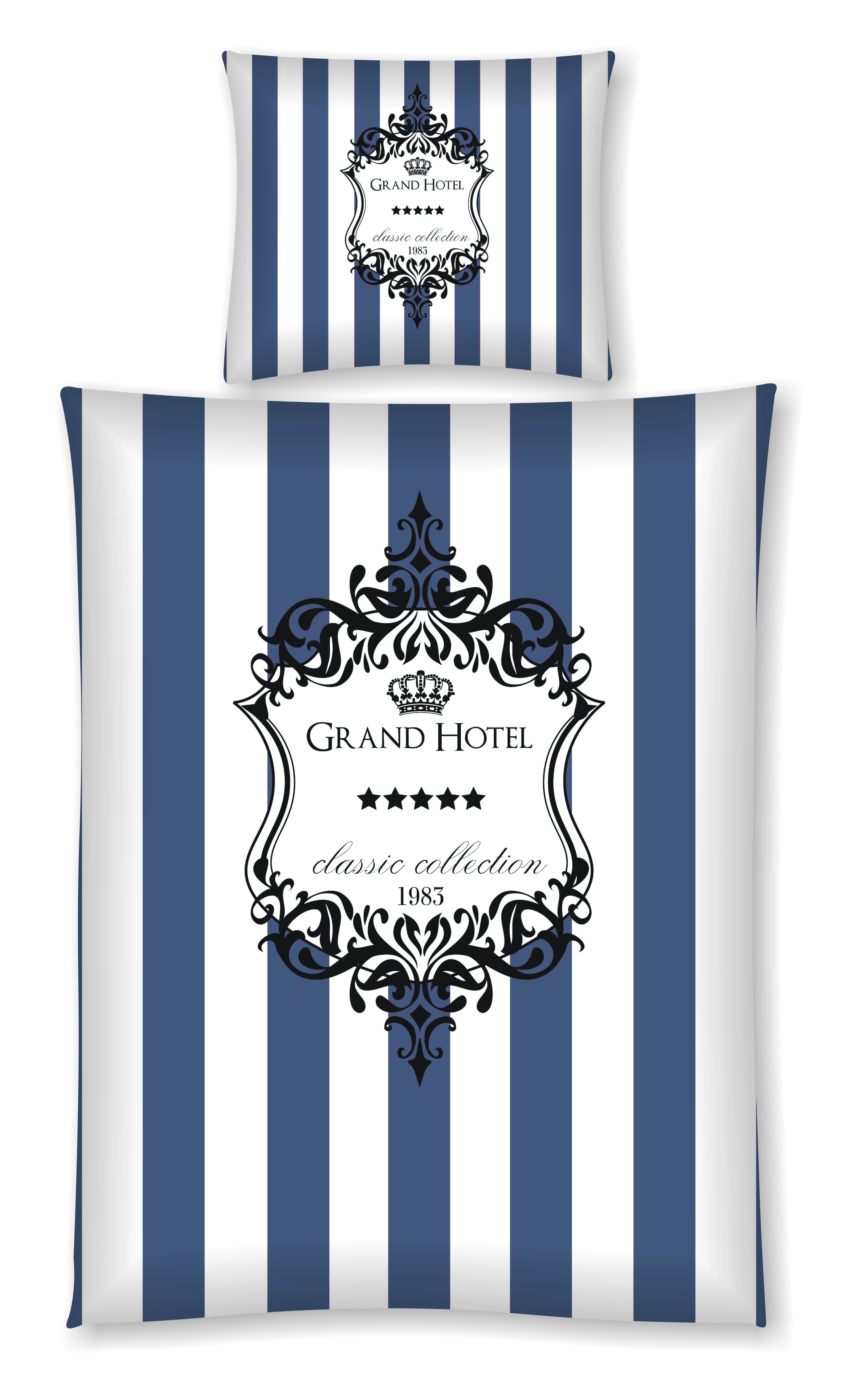 Bettwäsche Bettwäsche Big Hotel 125 Blau 135cm x 200cm