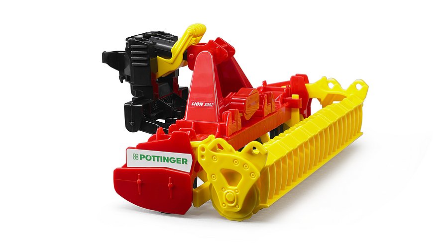 BRUDER Modelle & Fahrzeuge Bruder 02346 - Pöttinger Lion 3002 Kreiselegge, 1:16