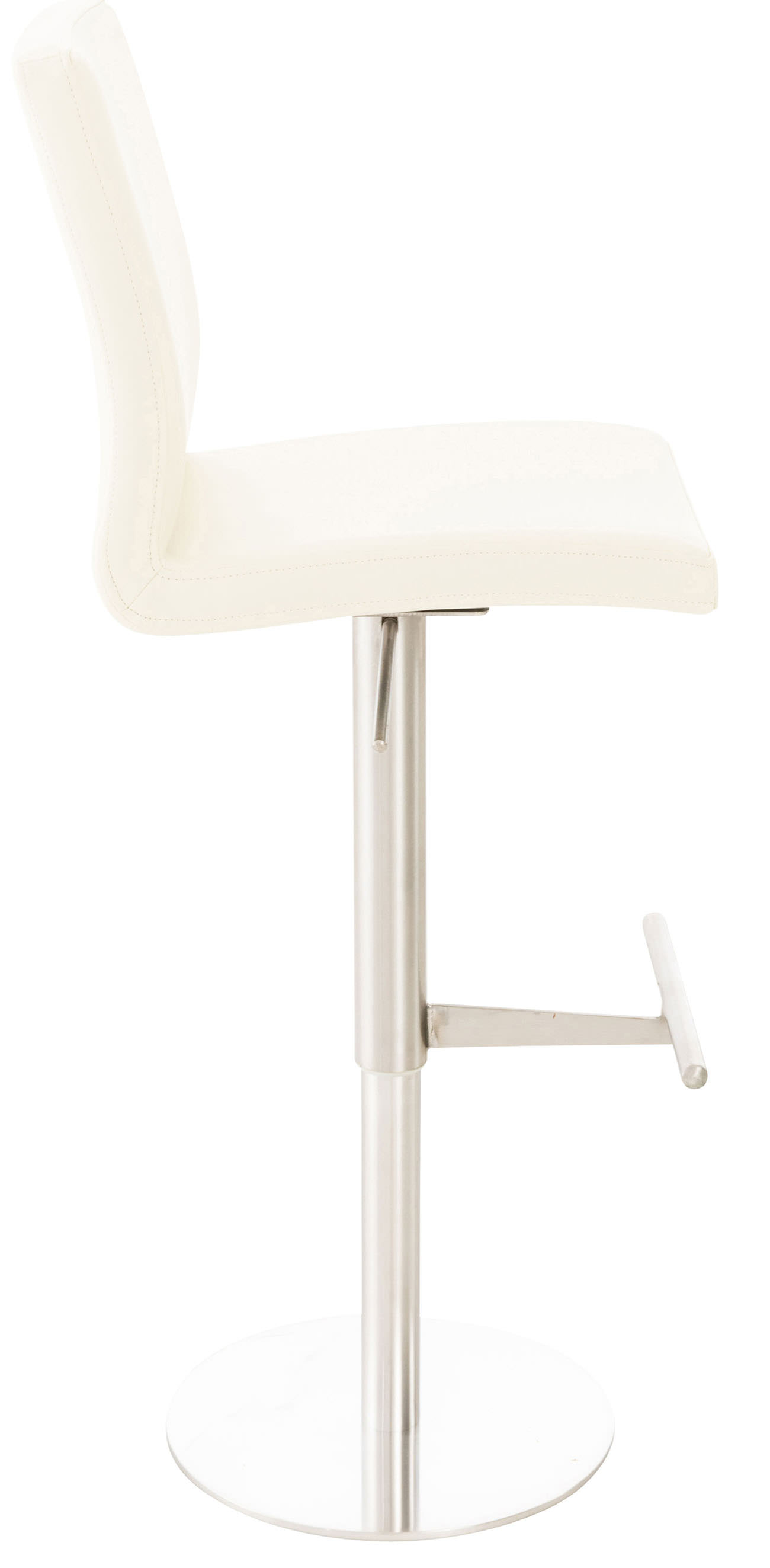Barhocker Cadiz Kunstleder edelstahl