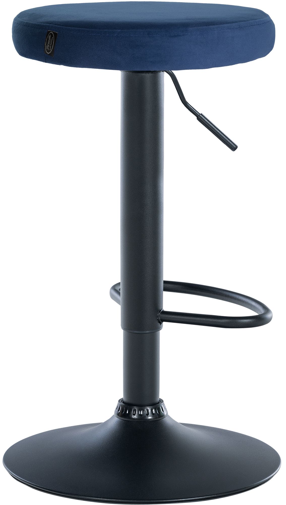 Barhocker Ponte Samt schwarz