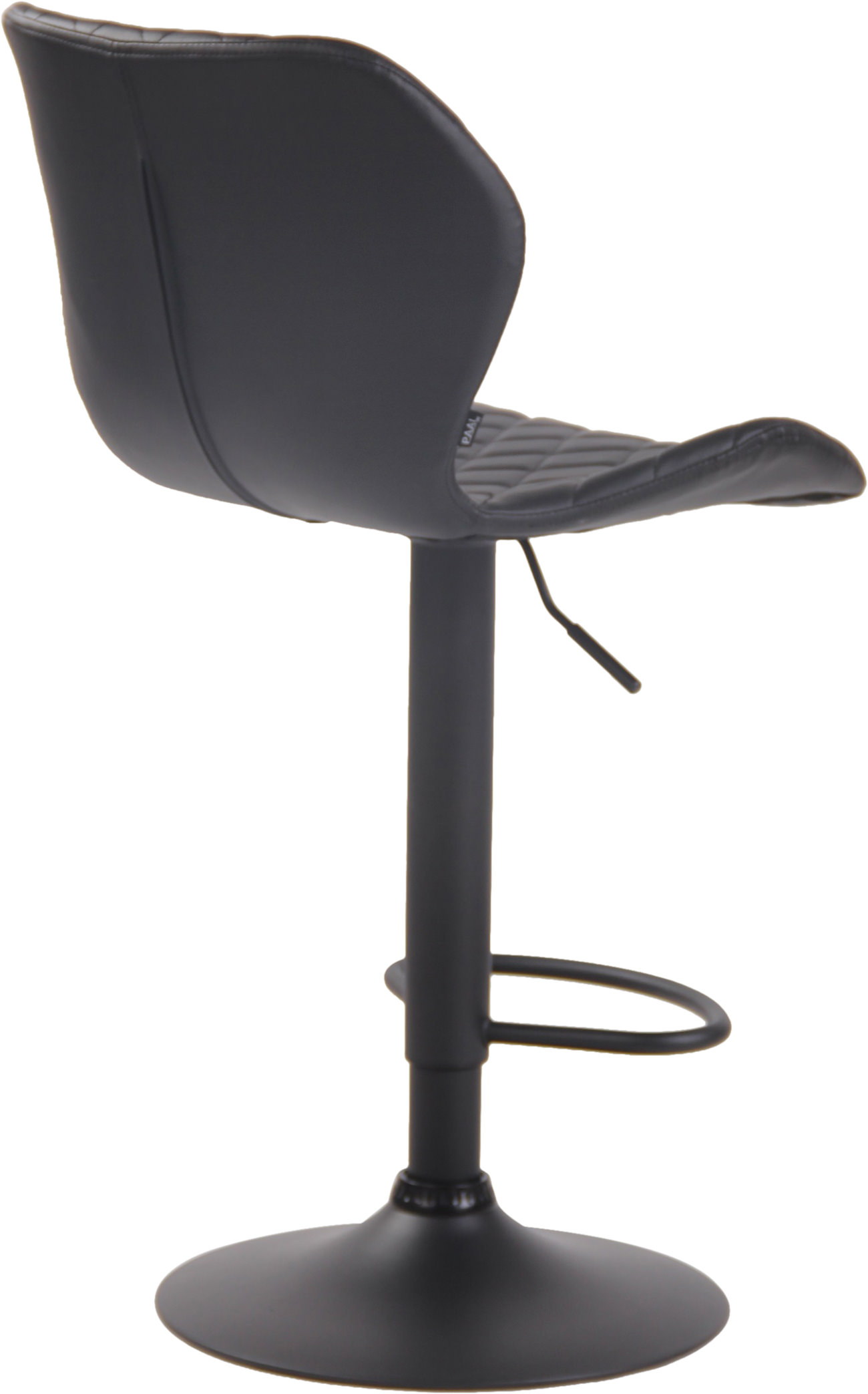 2er Set Barhocker Cork Kunstleder schwarz