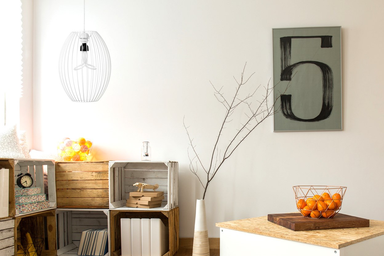 Deckenlampe Olivia Weiß