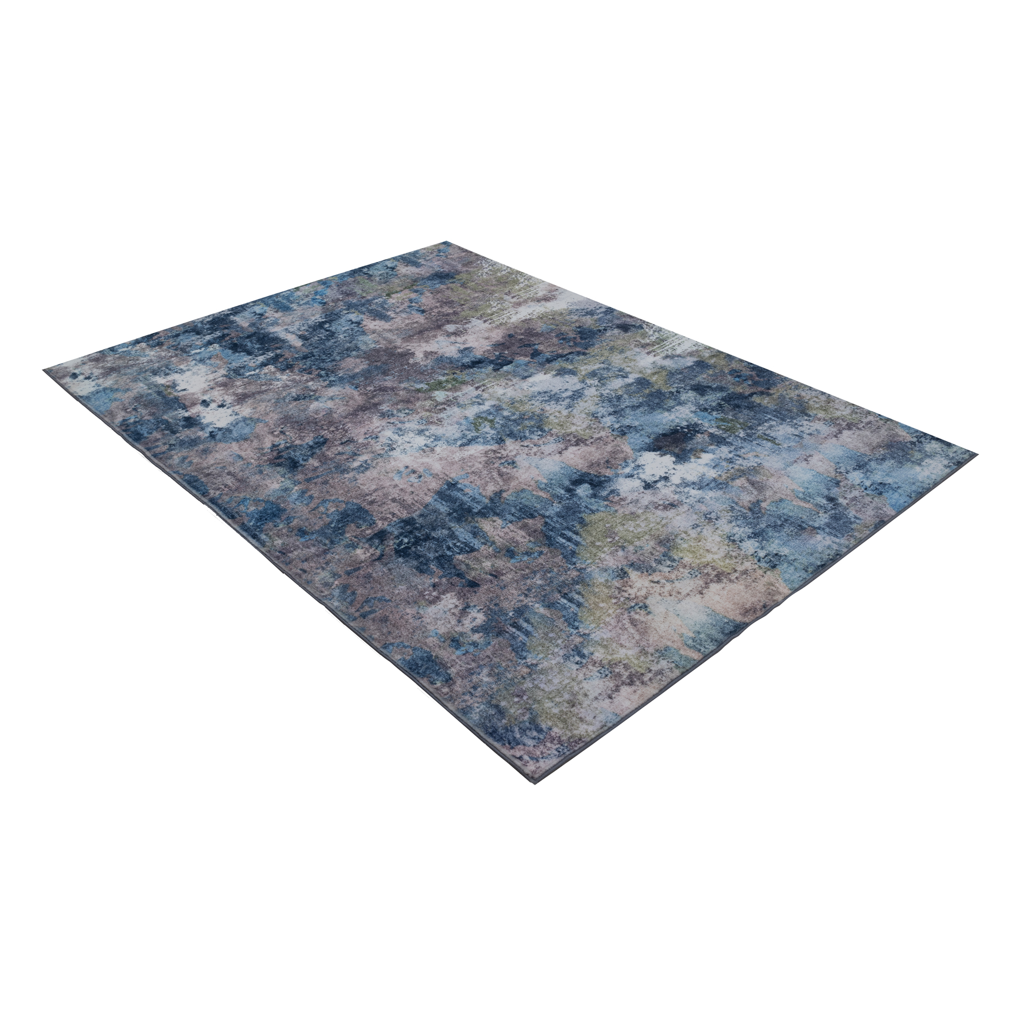 Abstrakter Aquarell-Teppich Multi