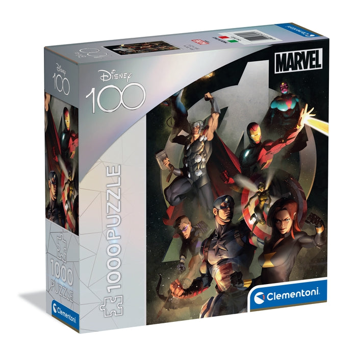 Clementoni Puzzles Clementoni 39721 - 1000 Teile Puzzle Disney 100 - Marvel