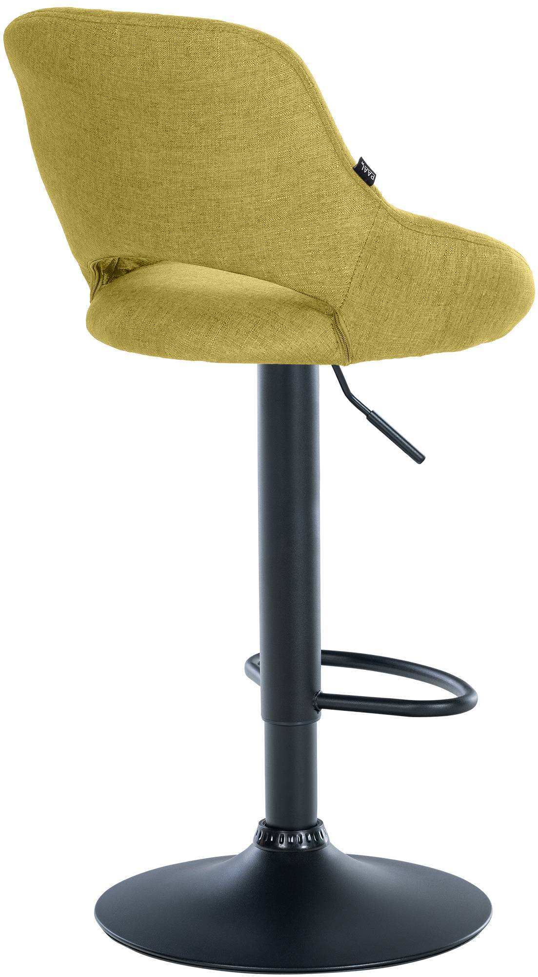 Barhocker Milet Stoff schwarz