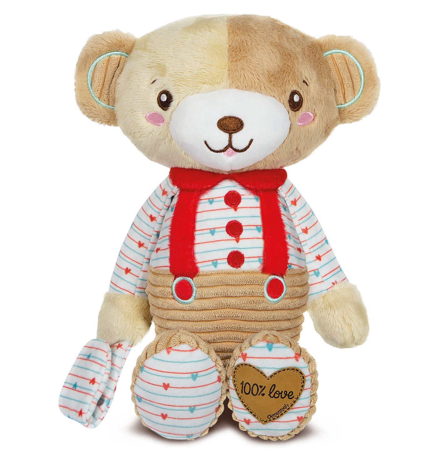 Clementoni Plüschfiguren Baby Clementoni 17418 - Bob, der Kuschelteddy