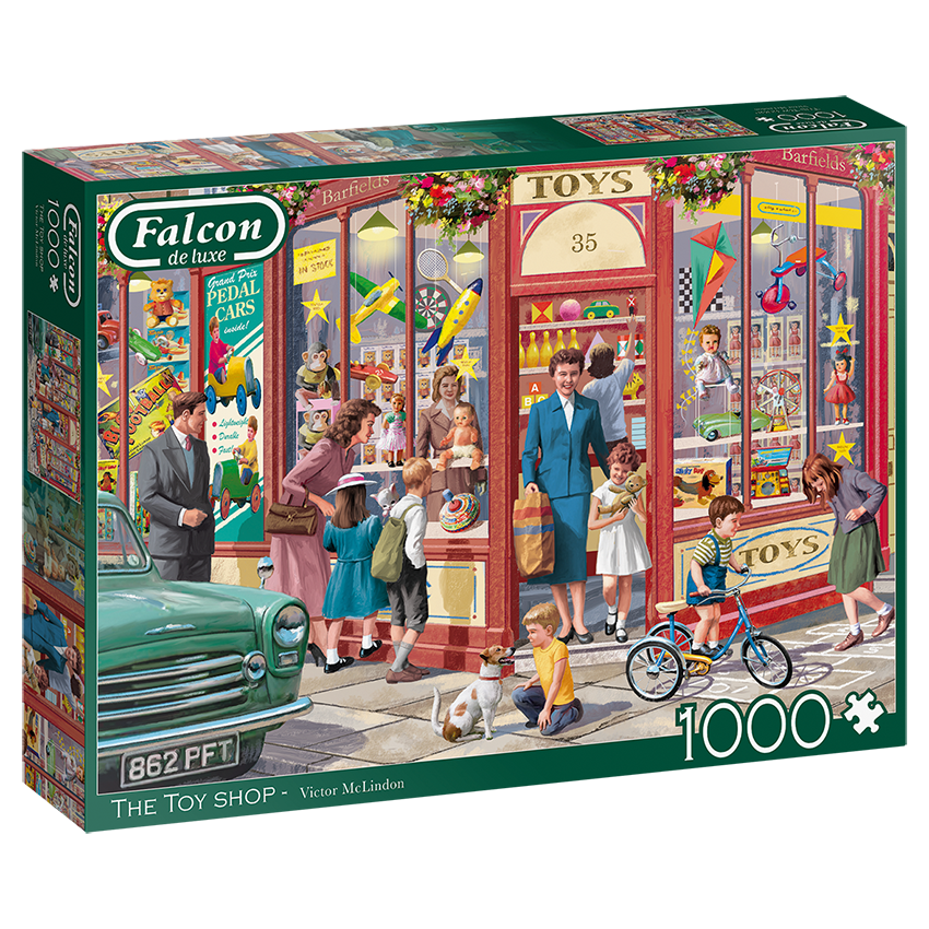 Falcon Puzzles Falcon 11284 - The Toy Shop - 1000 Teile Puzzle