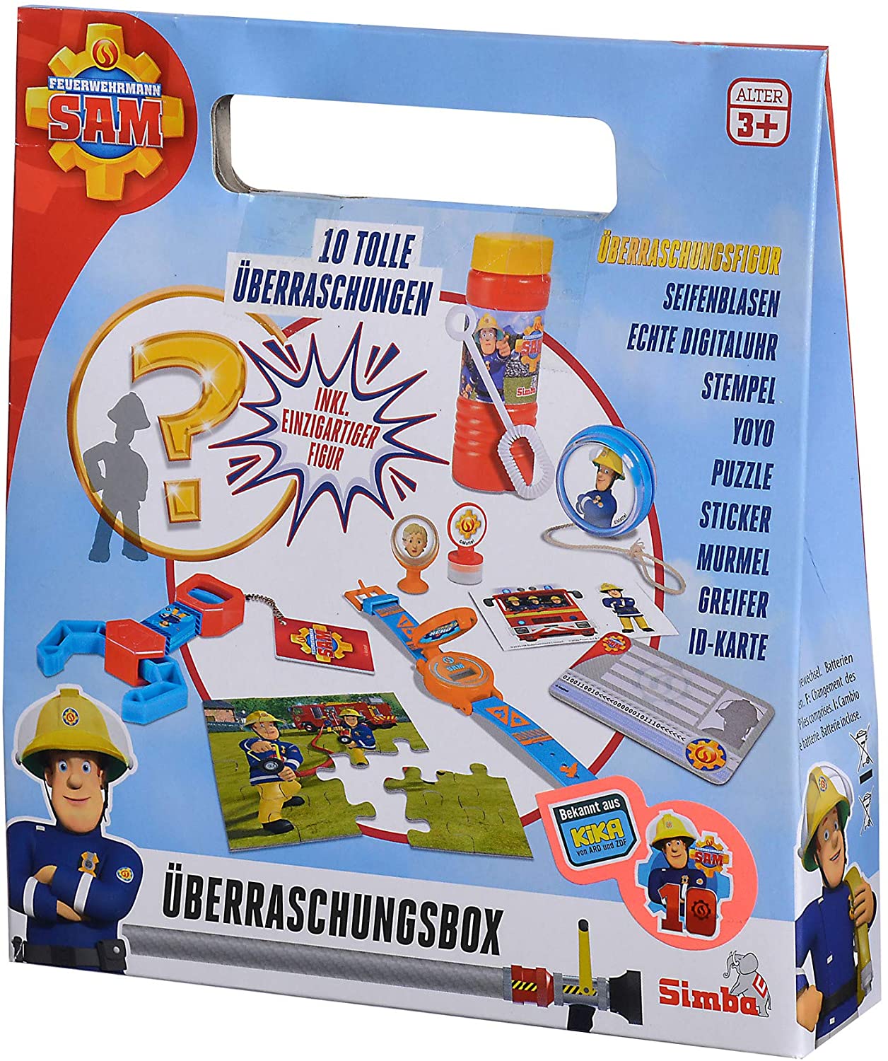 Simba Dickie Sonstiges Simba 109251084 - Feuerwehrmann Sam Überraschungsbox - 10-tlg.