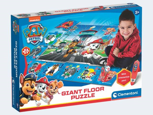 Clementoni Lernspiele Clementoni 61970 - Quiz-Bodenpuzzle Paw Patrol (Jungen)