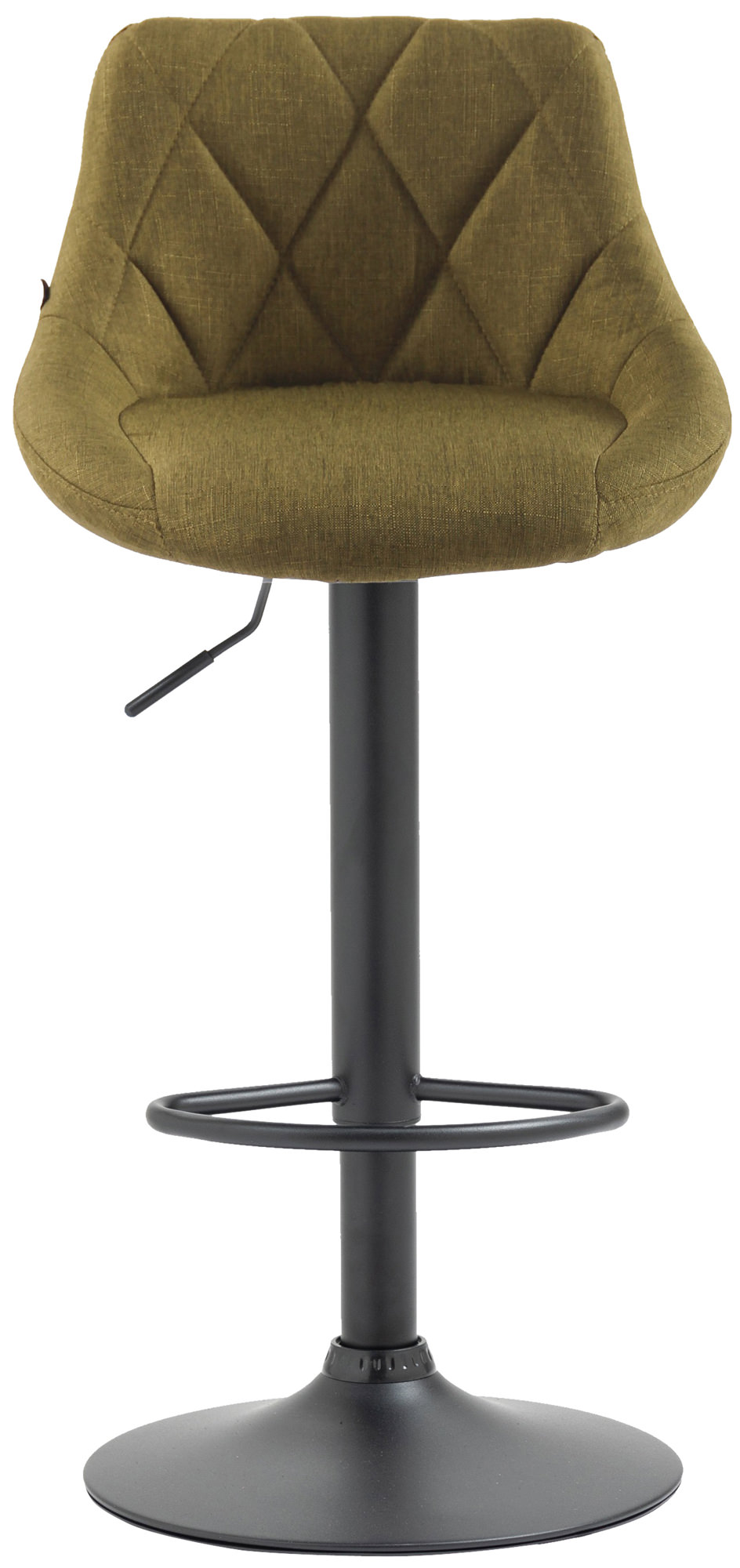 Barhocker Lazio Stoff schwarz