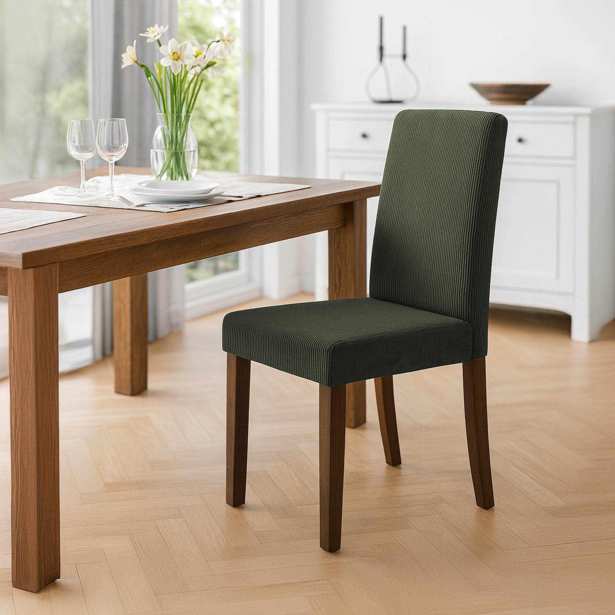 Esszimmerstuhl Ina Cord antik dunkel