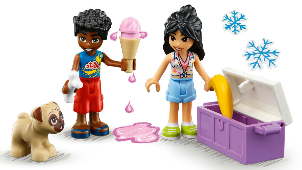 LEGO® Bau- & Konstruktionsspielzeug LEGO® 41725 - Friends Strandbuggy Spaß (61 Teile)