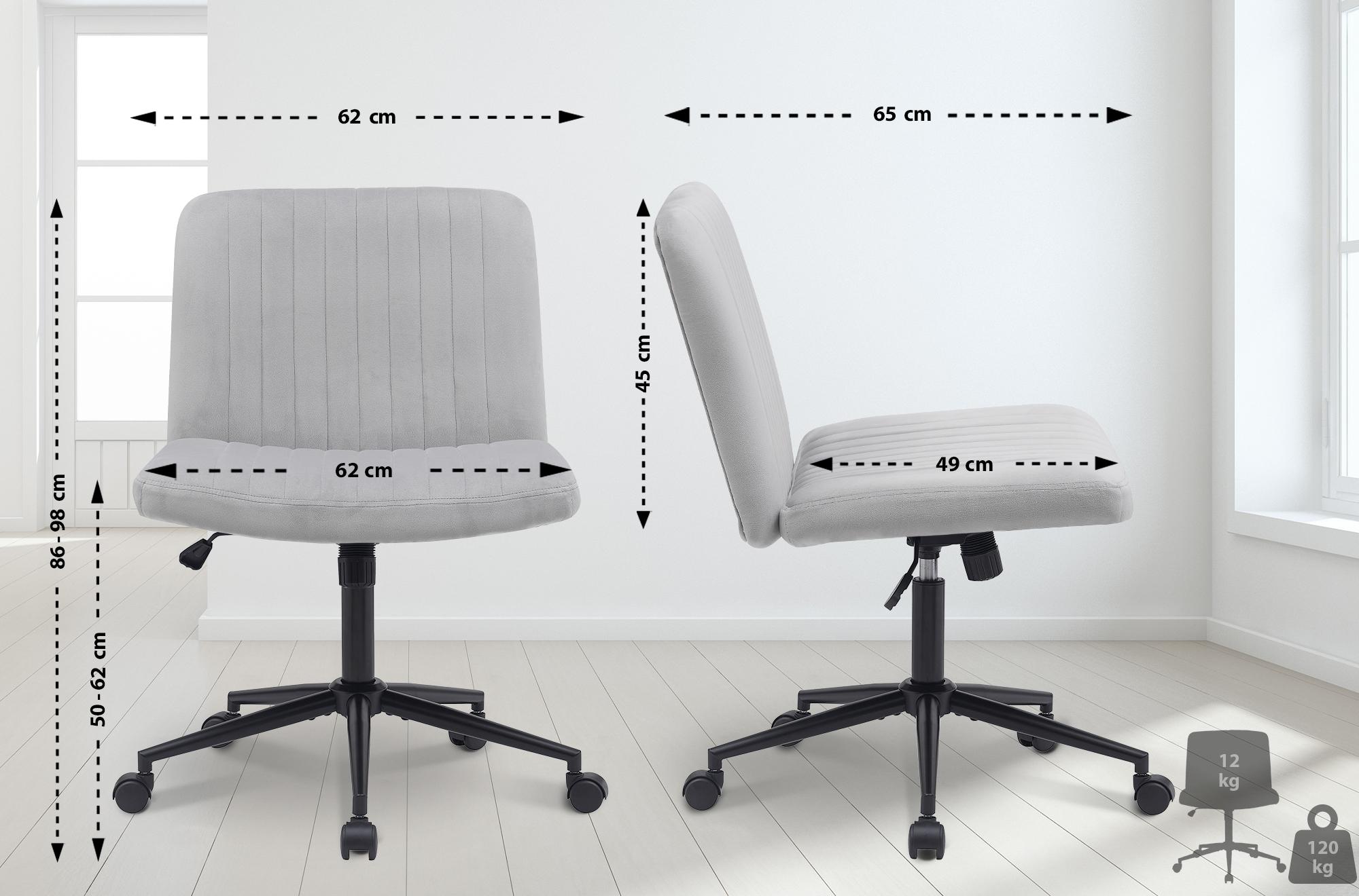 Bürostuhl Kingman Samt